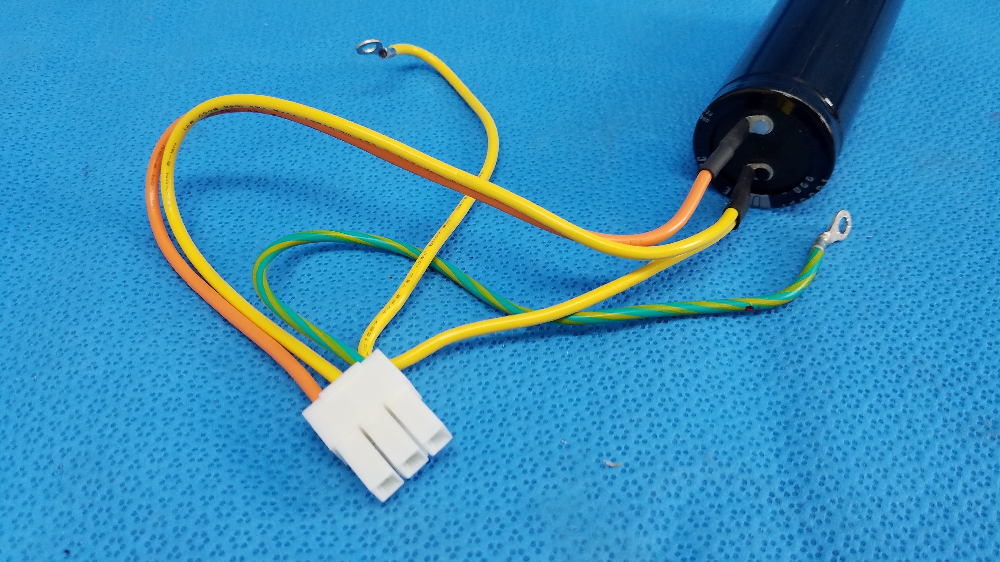 Load image into Gallery viewer, Nichicon Internal Power Supply Capacitor Part WA 75°C With Wire Harness For Topcon TRC-NW8 Fundus Retinal Camera