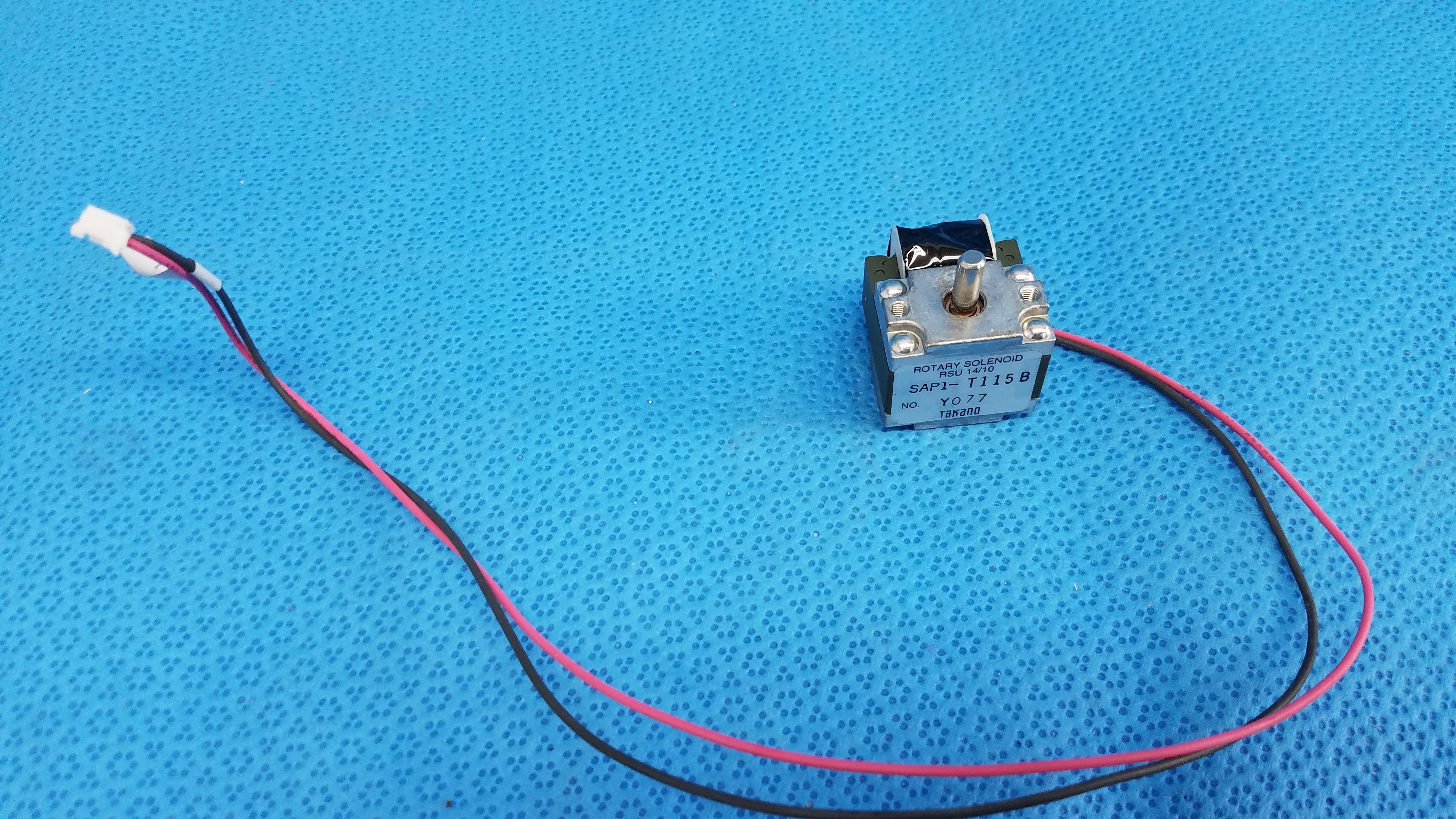 Load image into Gallery viewer, Internal Takano Rotary Solenoid Part SAP1-T115B For Topcon TRC-NW8 Fundus Retinal Camera
