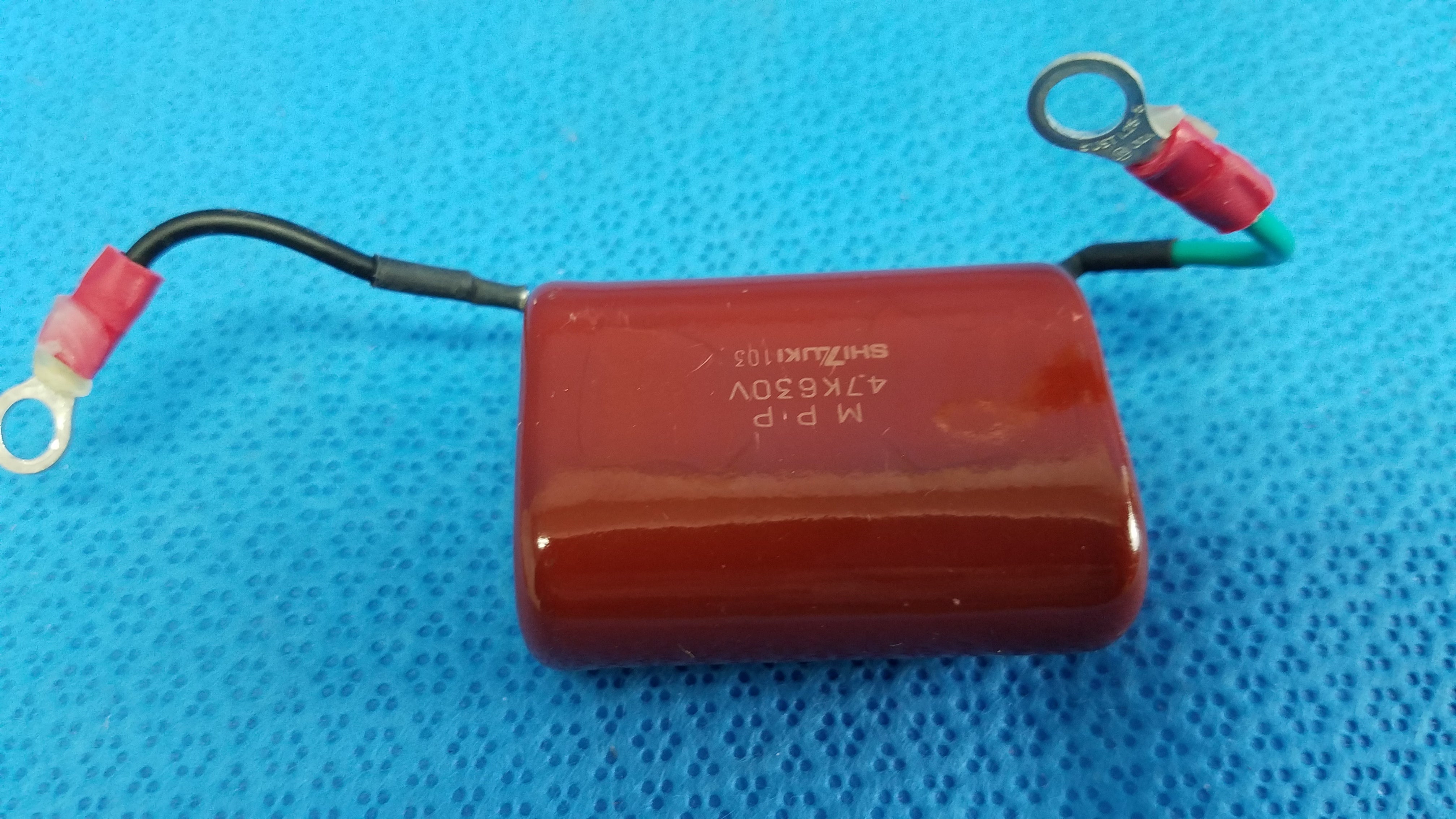 Load image into Gallery viewer, Shizuki MPP 4.7K 630V High-Voltage Film Capacitor For Topcon TRC-NW8 Retinal Camera