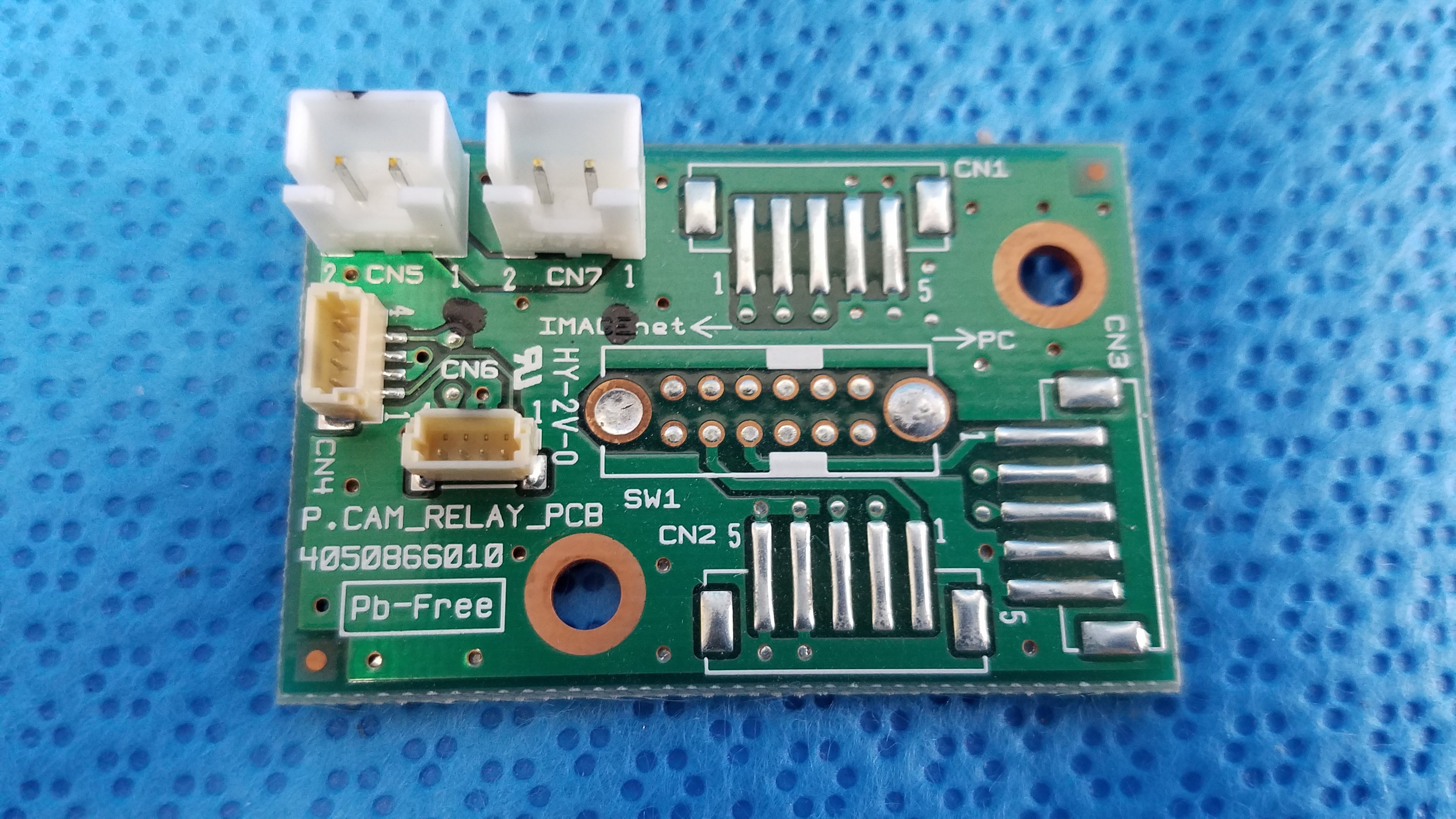 Load image into Gallery viewer, Internal Camera Relay Connection PCB Board P.CAM_RELAY_PCB 4050866010 For Topcon TRC-NW8 Fundus Retinal Camera