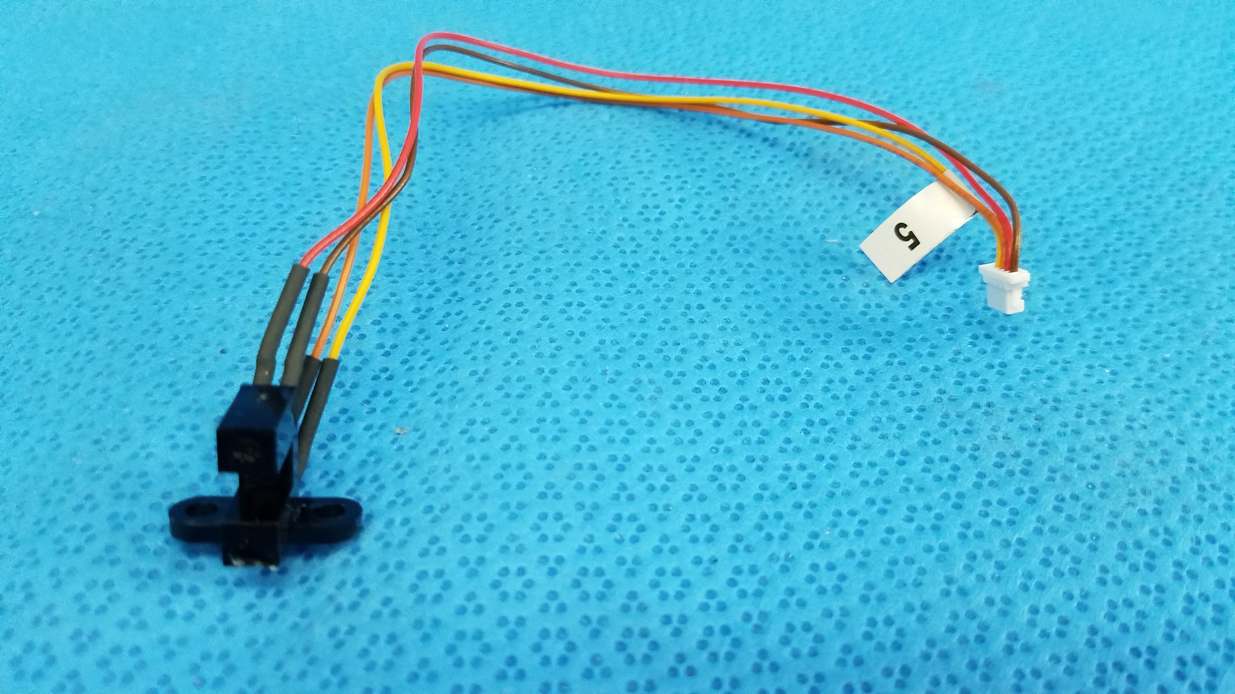 Load image into Gallery viewer, Internal Optical Base Limit Photo-Interrupter Sensor Wire Harness 5 For Topcon TRC-NW8 Fundus Retinal Camera