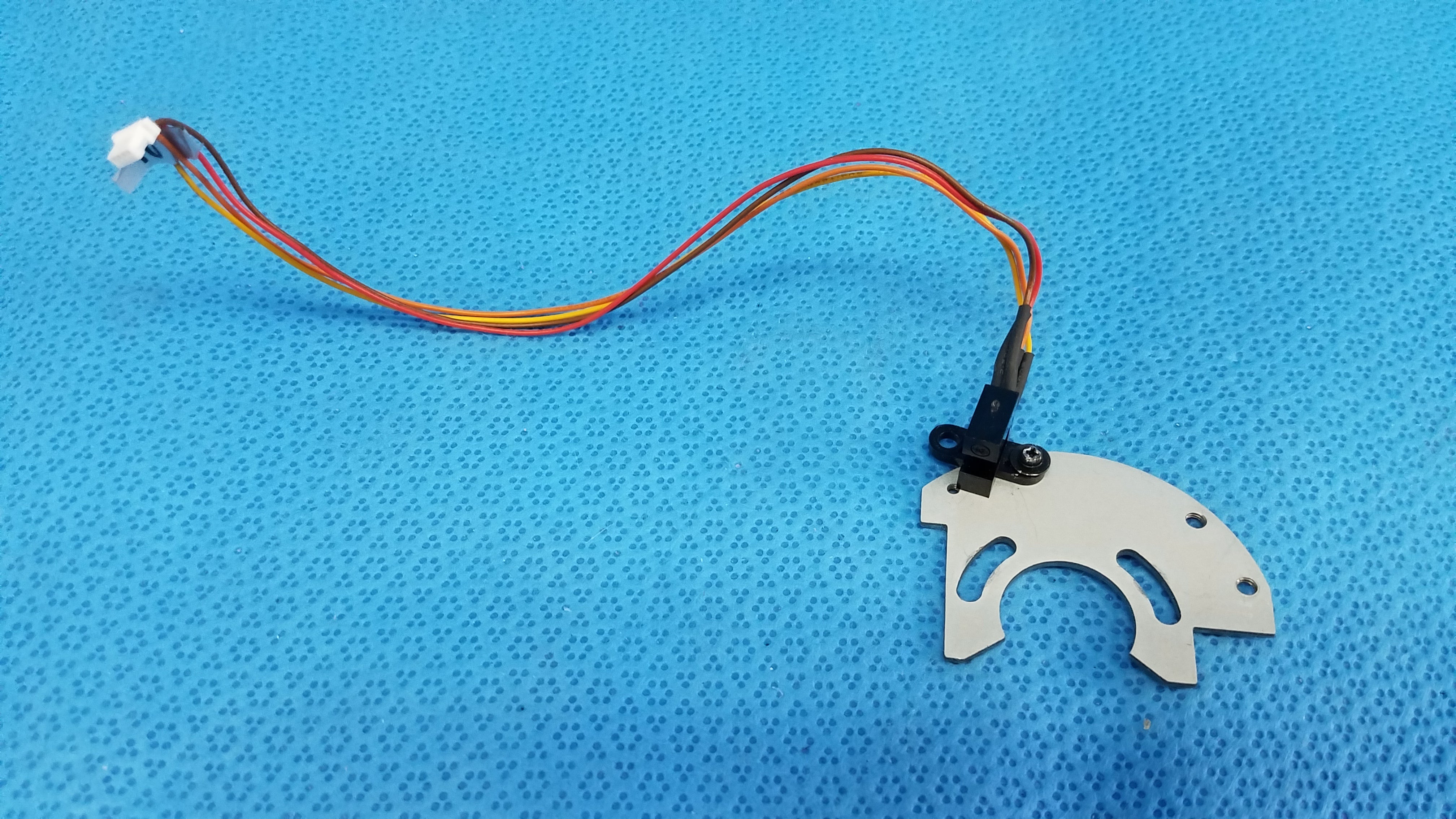 Load image into Gallery viewer, Internal Optical Base Axis Limit Photo-Interrupter Sensor With Aluminum Bracket Assembly 10 For Topcon TRC-NW8 Fundus Retinal Camera