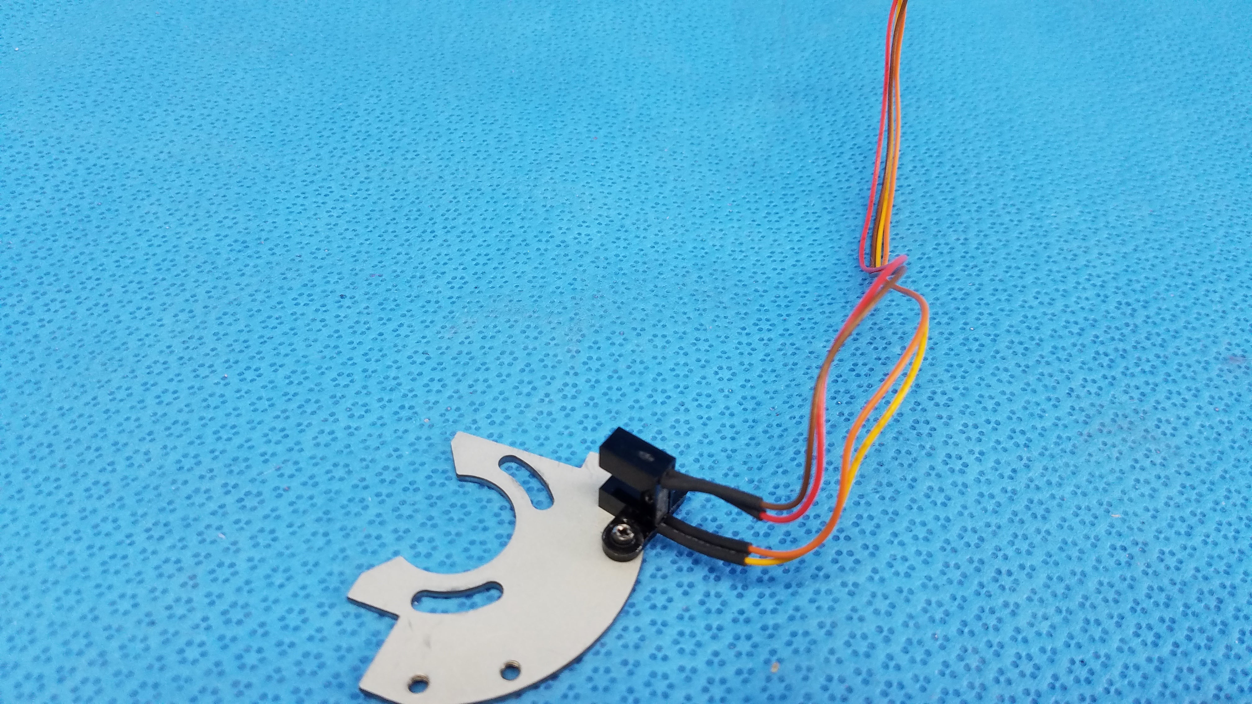 Load image into Gallery viewer, Internal Optical Base Axis Limit Photo-Interrupter Sensor With Aluminum Bracket Assembly 10 For Topcon TRC-NW8 Fundus Retinal Camera