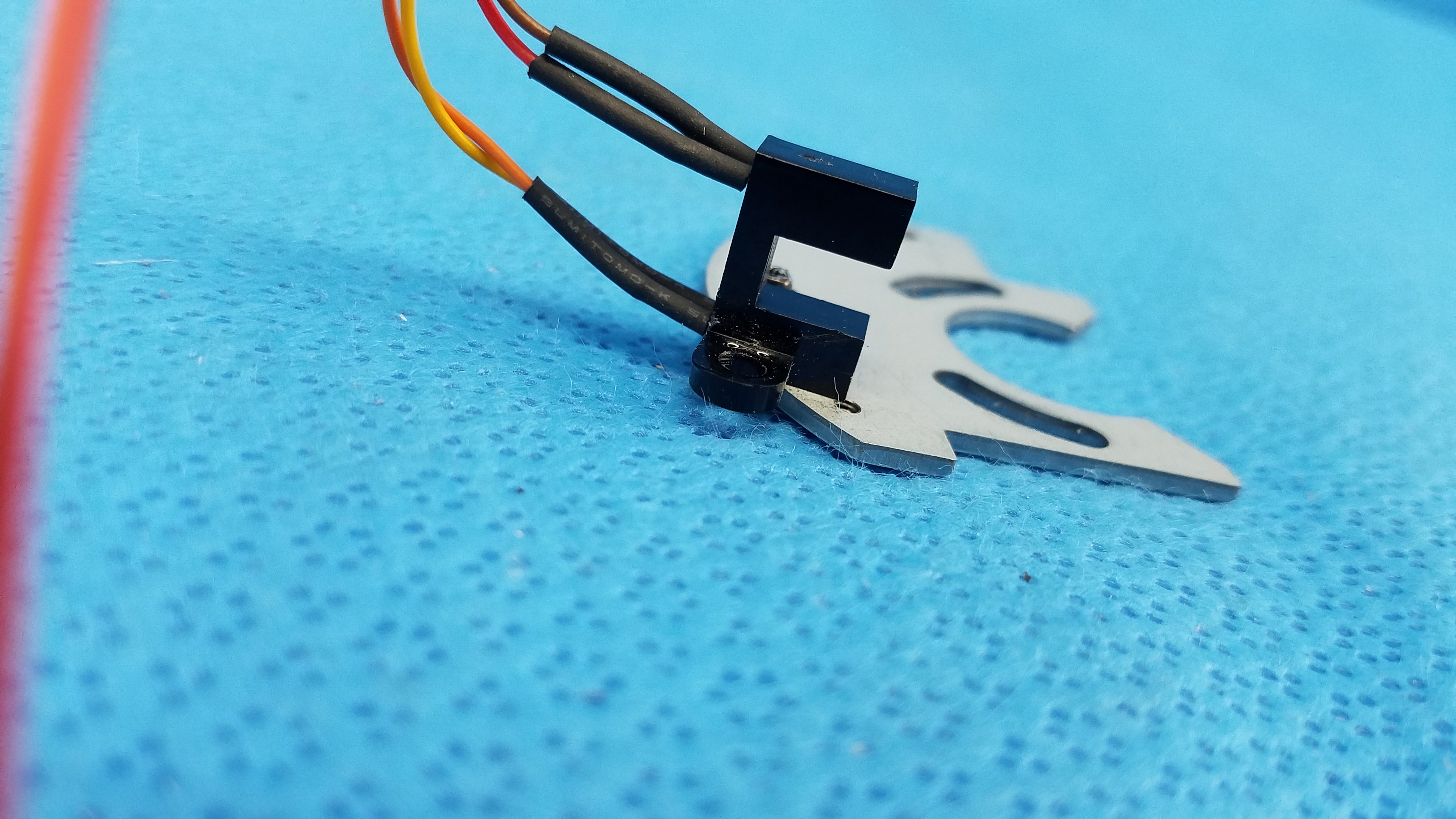 Load image into Gallery viewer, Internal Optical Base Axis Limit Photo-Interrupter Sensor With Aluminum Bracket Assembly 10 For Topcon TRC-NW8 Fundus Retinal Camera