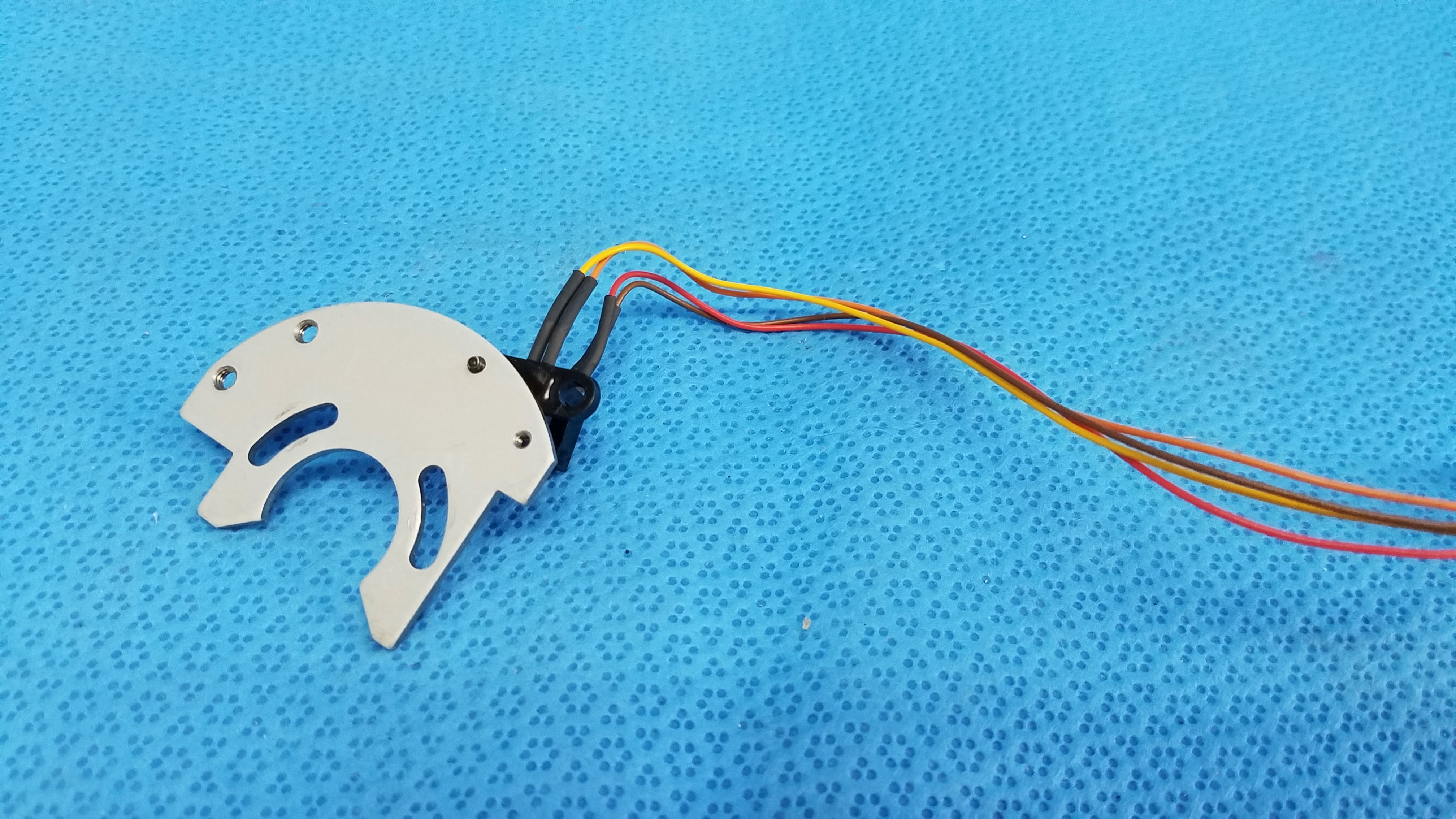Load image into Gallery viewer, Internal Optical Base Axis Limit Photo-Interrupter Sensor With Aluminum Bracket Assembly 10 For Topcon TRC-NW8 Fundus Retinal Camera