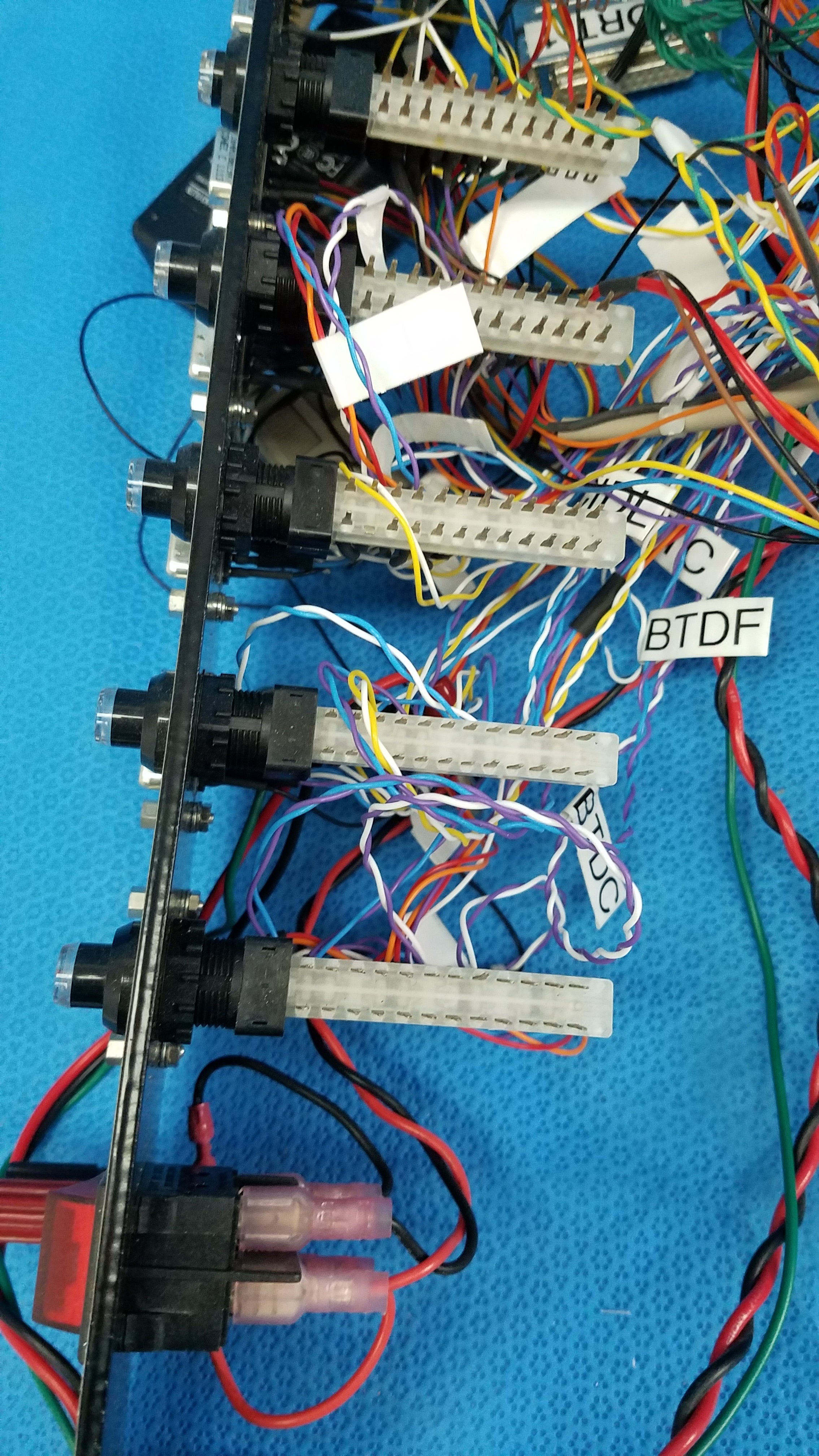 Load image into Gallery viewer, 19-Inch Rackmount Communications Test Signal Switch Control Panel Interface Chassis Assembly With Wire Harness