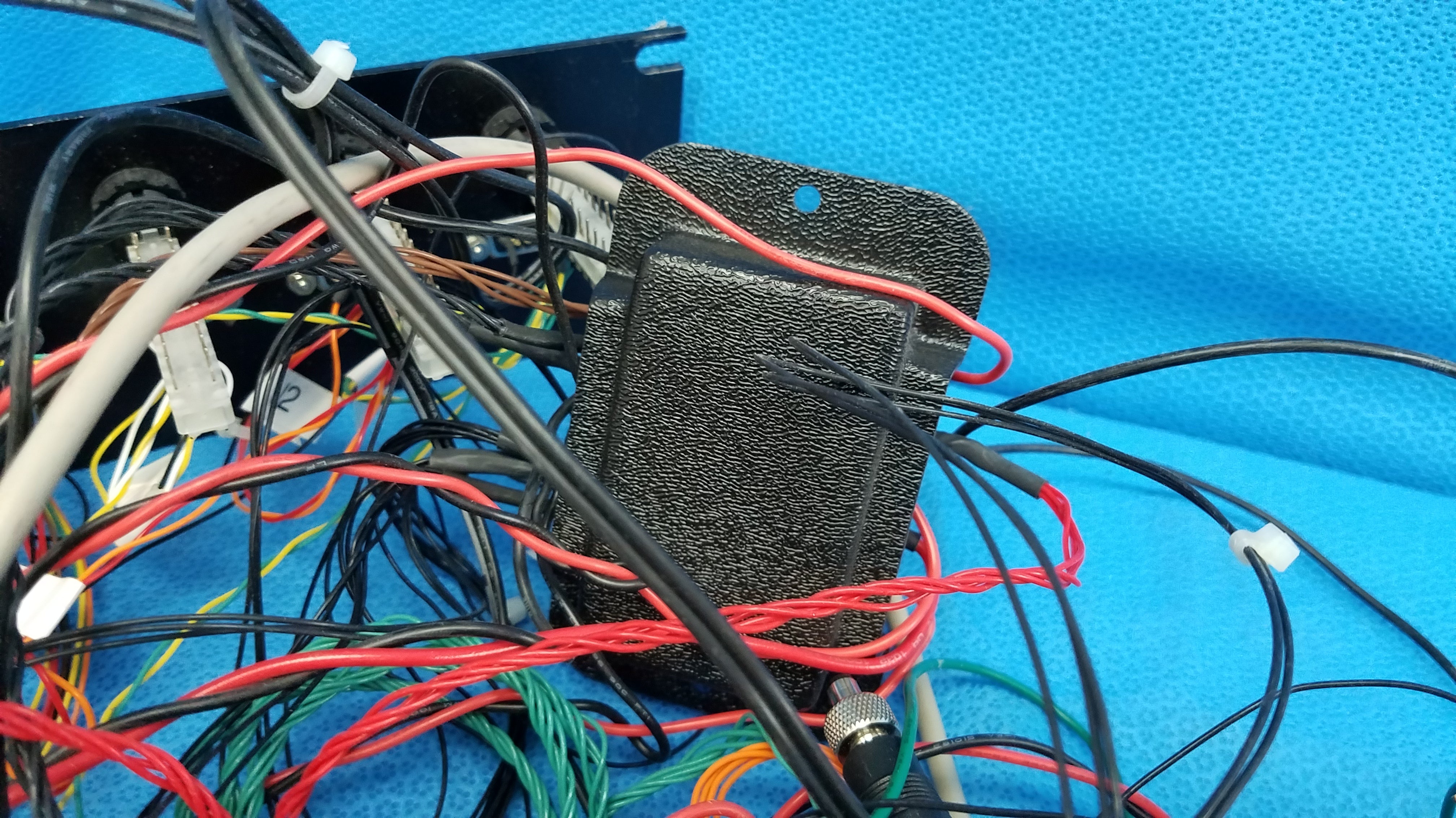 Load image into Gallery viewer, 19-Inch Rackmount Communications Test Signal Switch Control Panel Interface Chassis Assembly With Wire Harness
