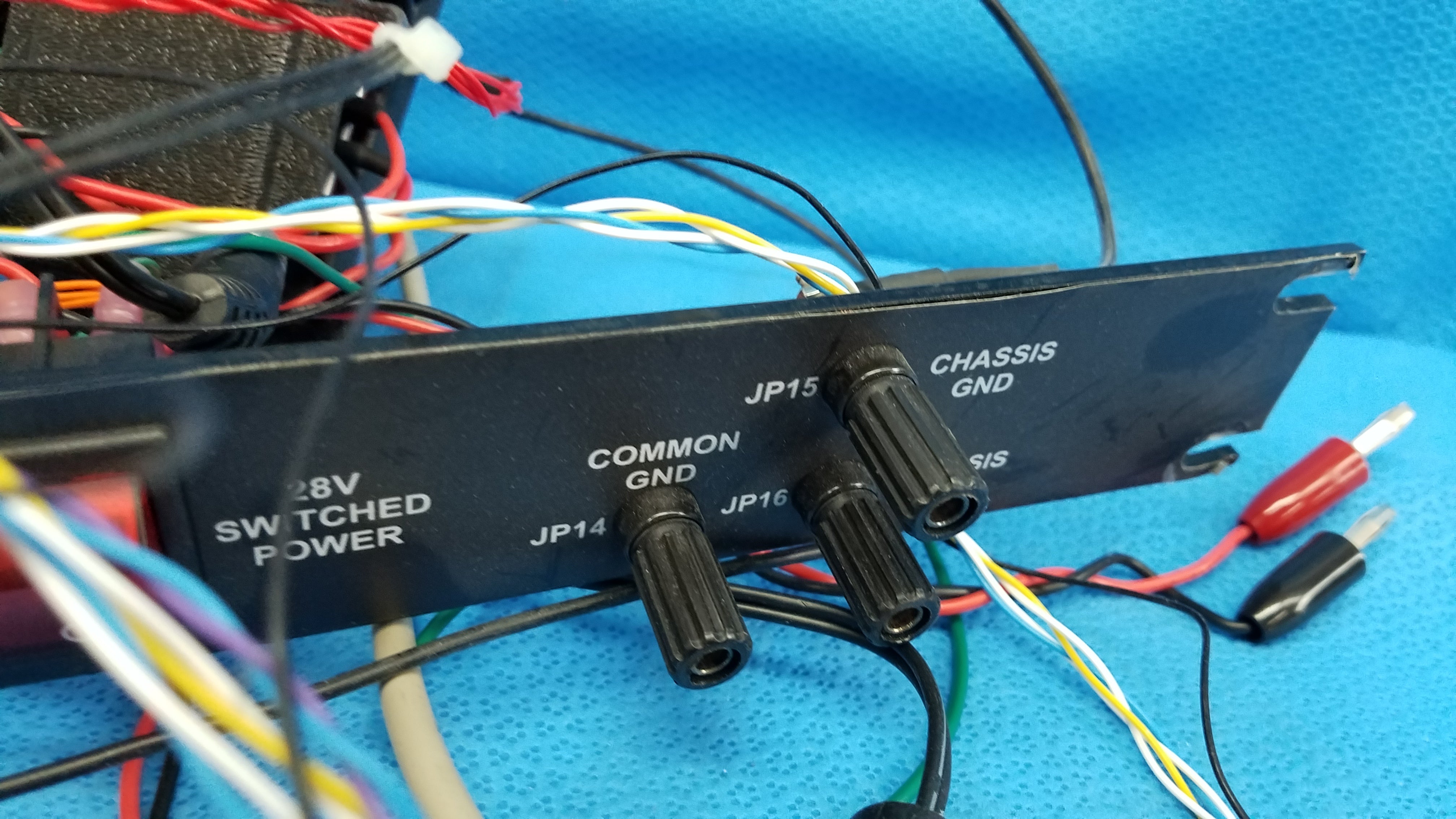 Load image into Gallery viewer, 19-Inch Rackmount Communications Test Signal Switch Control Panel Interface Chassis Assembly With Wire Harness
