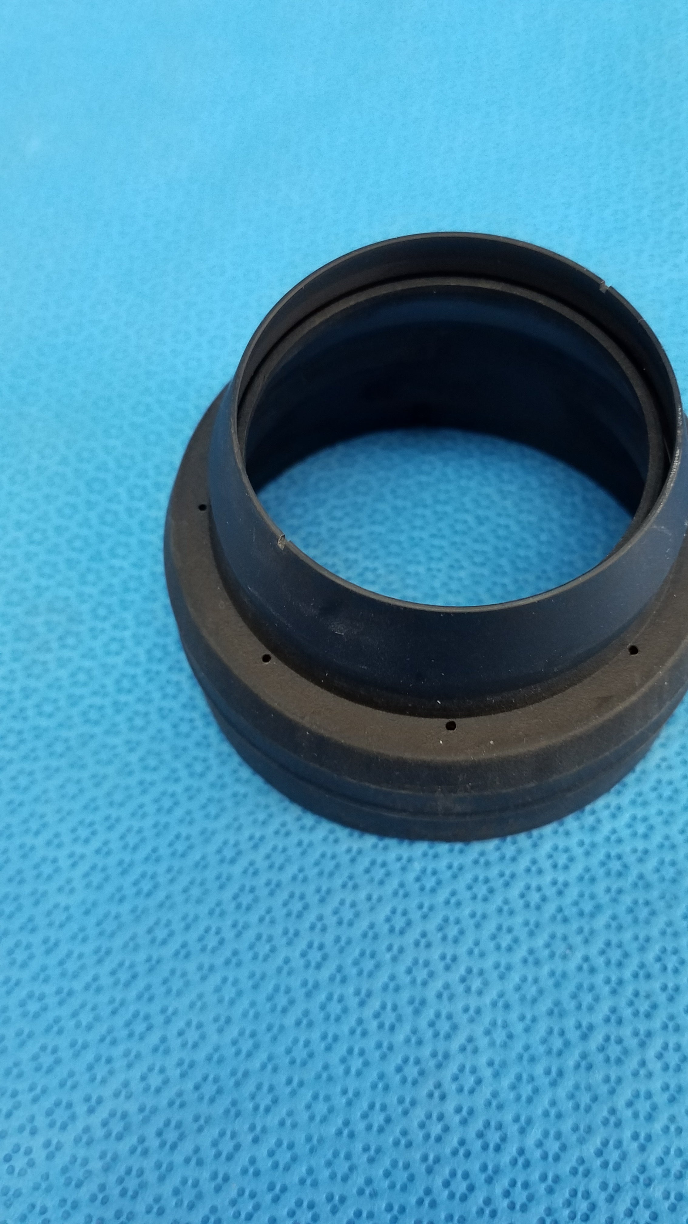 Load image into Gallery viewer, Internal Objective Lens Rubber Dust Cap Viewfinder Bellows &amp; Alignment Ring 3-Piece Set For Topcon TRC-NW8 Fundus Retinal Camera