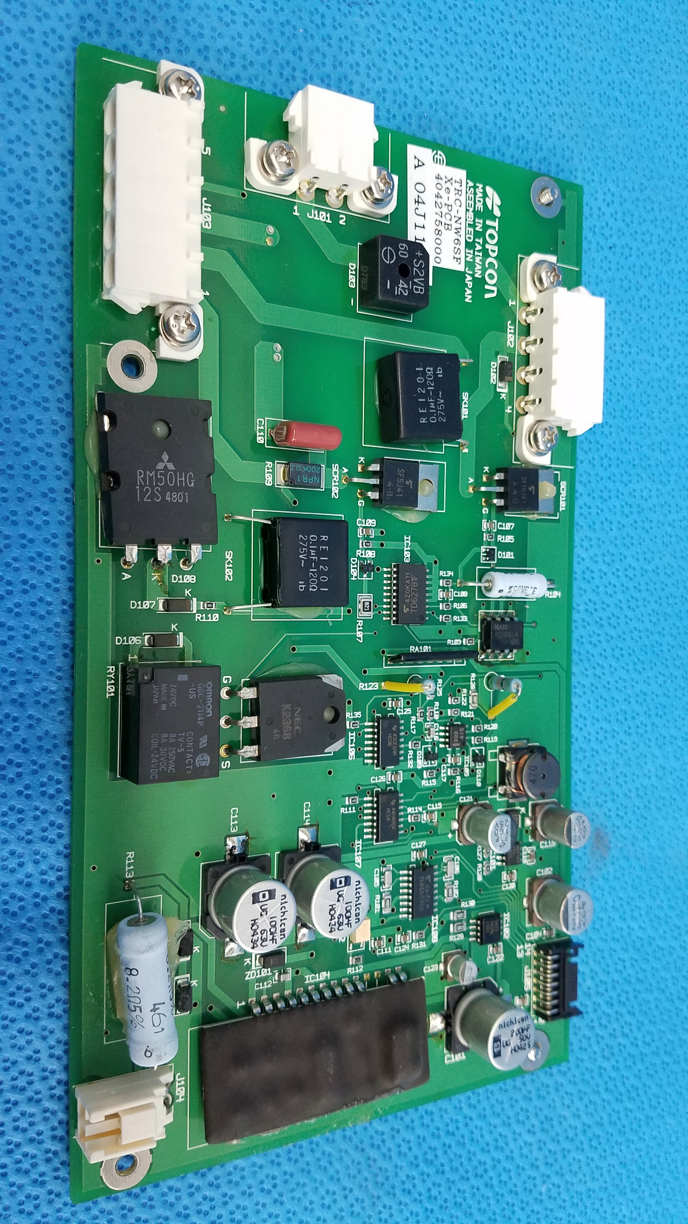 Load image into Gallery viewer, Xe-PCB Power Circuit Board 4042758000 For Topcon TRC-NW6SF Retinal Camera