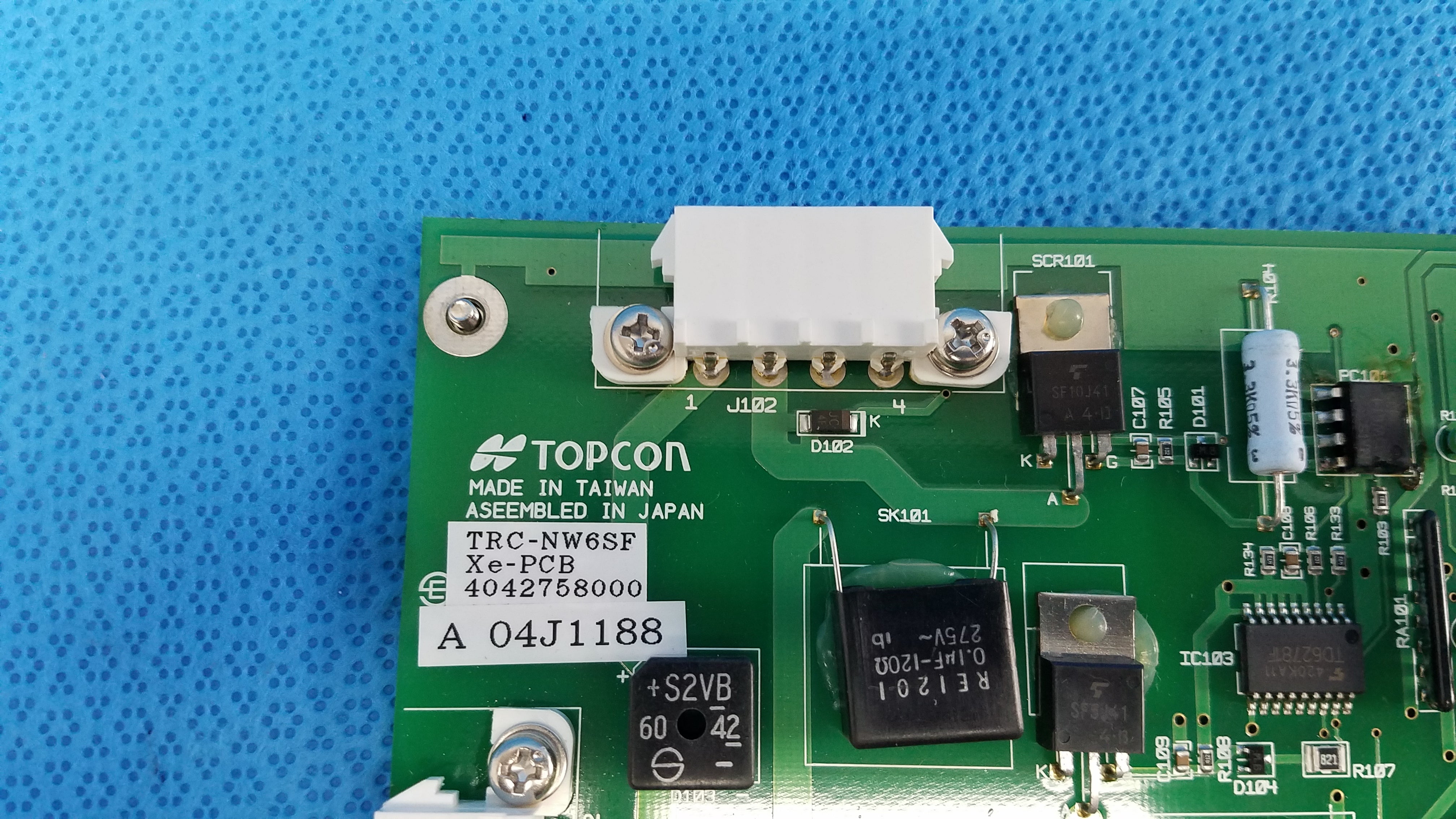 Load image into Gallery viewer, Xe-PCB Power Circuit Board 4042758000 For Topcon TRC-NW6SF Retinal Camera