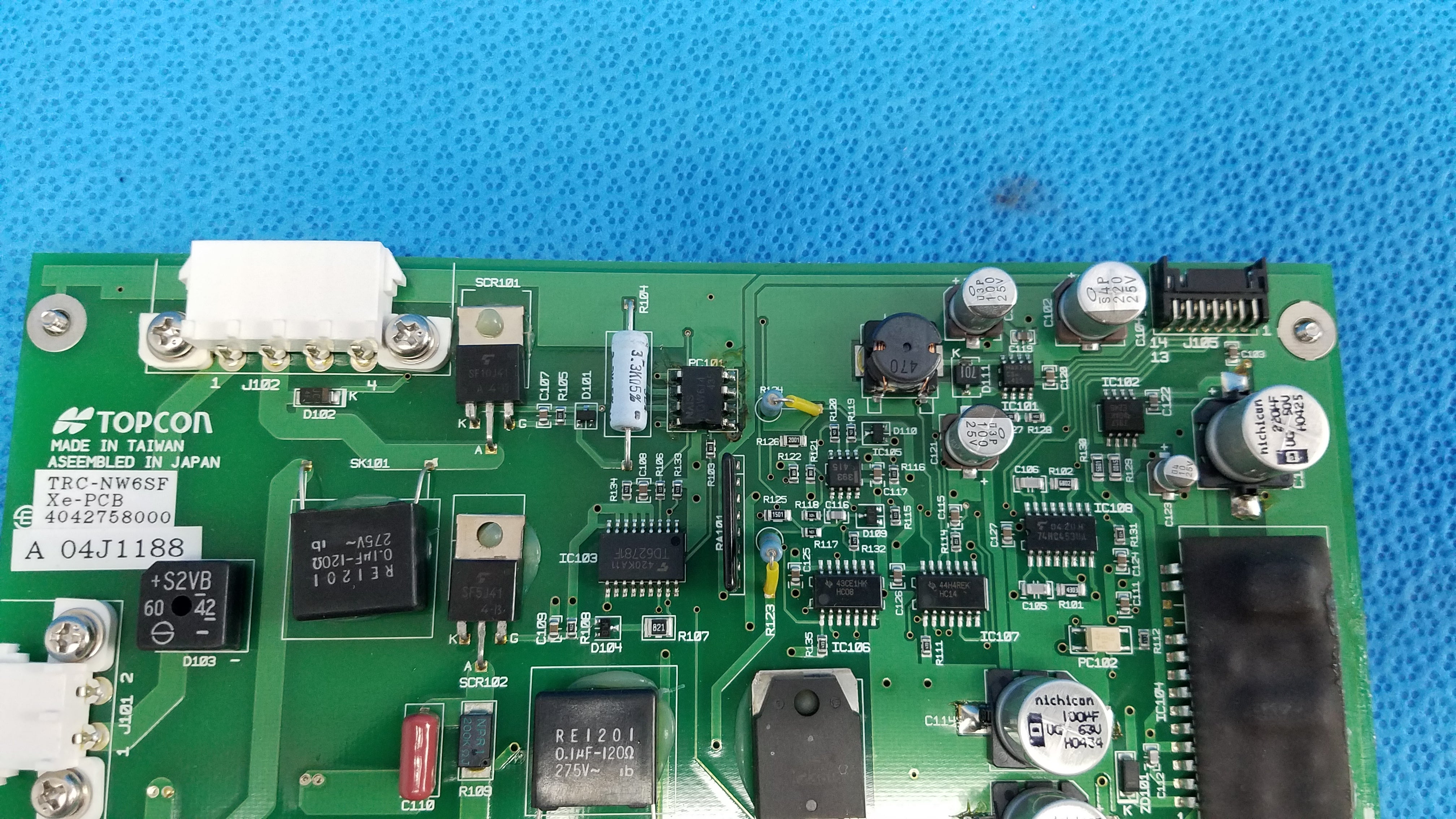 Load image into Gallery viewer, Xe-PCB Power Circuit Board 4042758000 For Topcon TRC-NW6SF Retinal Camera
