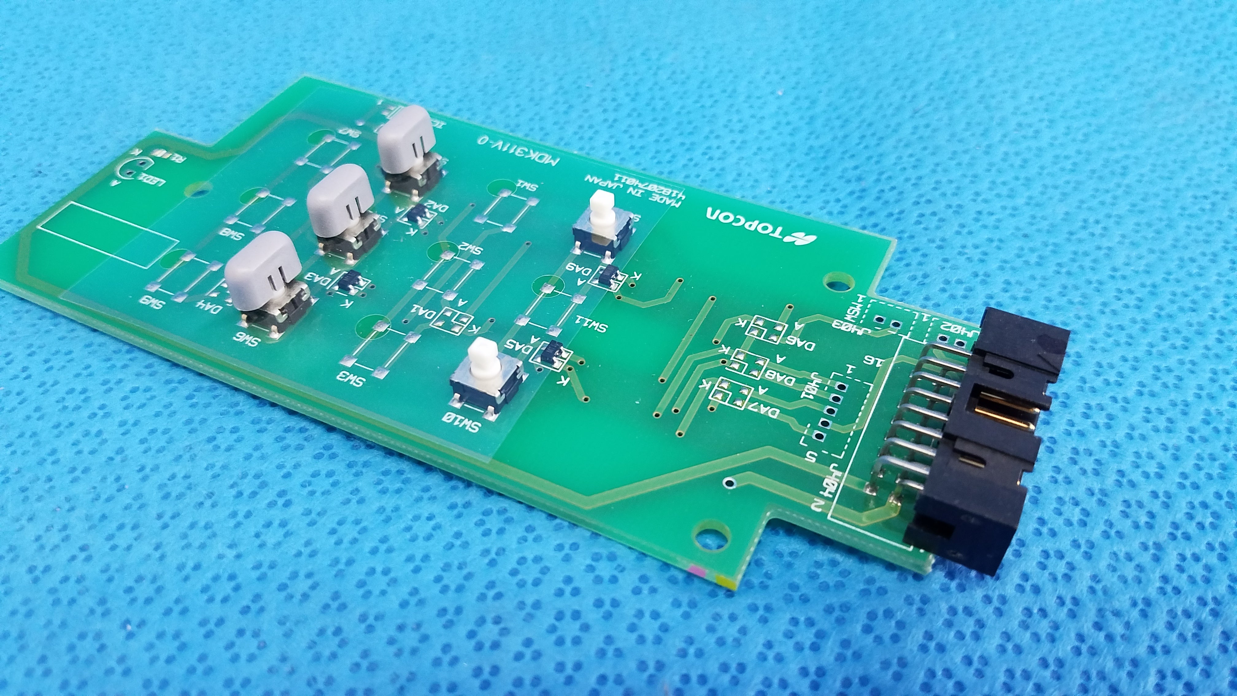Load image into Gallery viewer, MDK311V-0 Control Panel Button Switch Circuit Board 4182074011 For Topcon TRC-NW6SF Retinal Camera