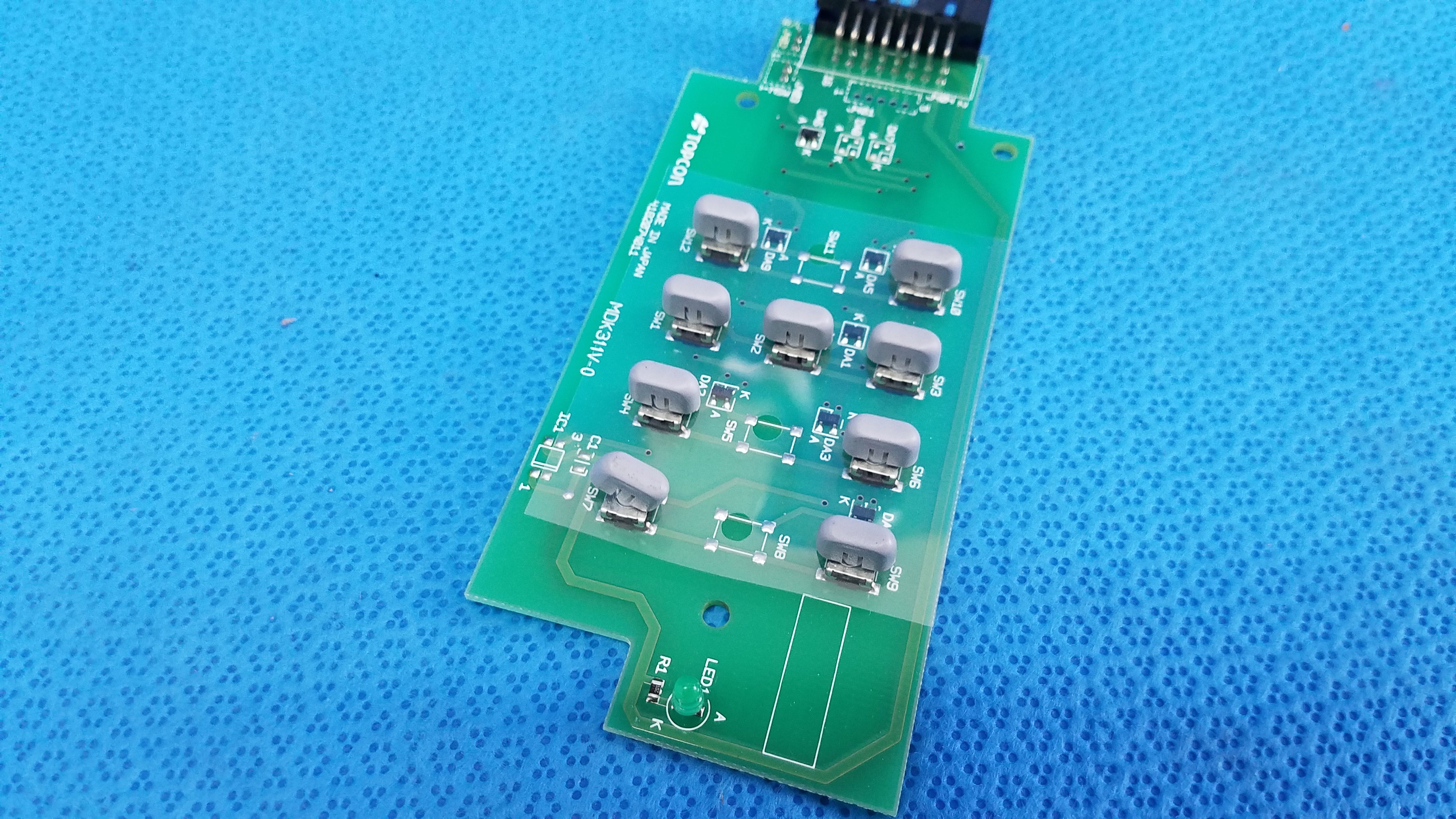 Load image into Gallery viewer, Joystick Base Control Button Matrix PCB 4182074011 For Topcon TRC-NW6SF Retinal Camera