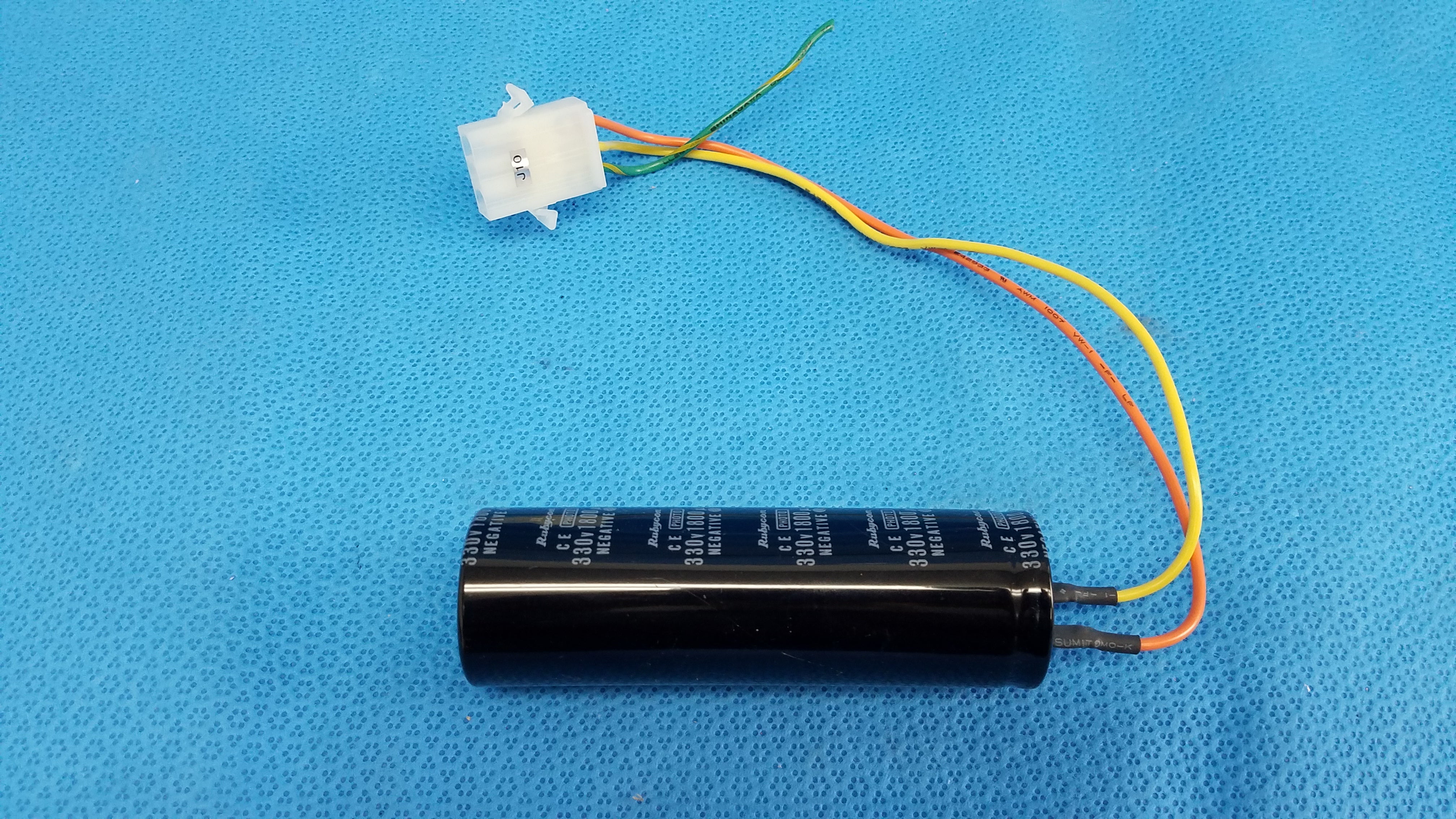 Load image into Gallery viewer, Rubycon Photo Capacitor 330V 1800uF For Topcon TRC-NW6S Retinal Camera