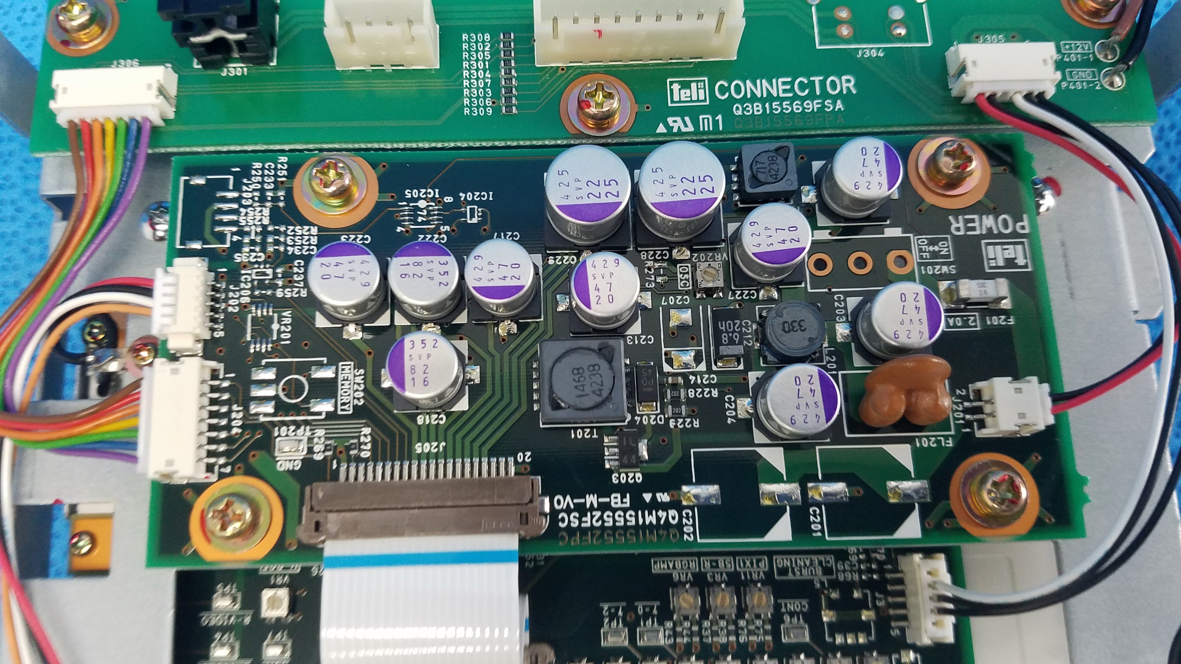 Load image into Gallery viewer, Teli Q3B15569FSA LCD Monitor Control Driver Board Panel For Topcon TRC-NW6S Retinal Camera