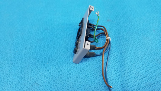 AC Power Input Entry Module Plate Assembly With Switch & Fuse Holder For Topcon TRC-NW6S Retinal Camera