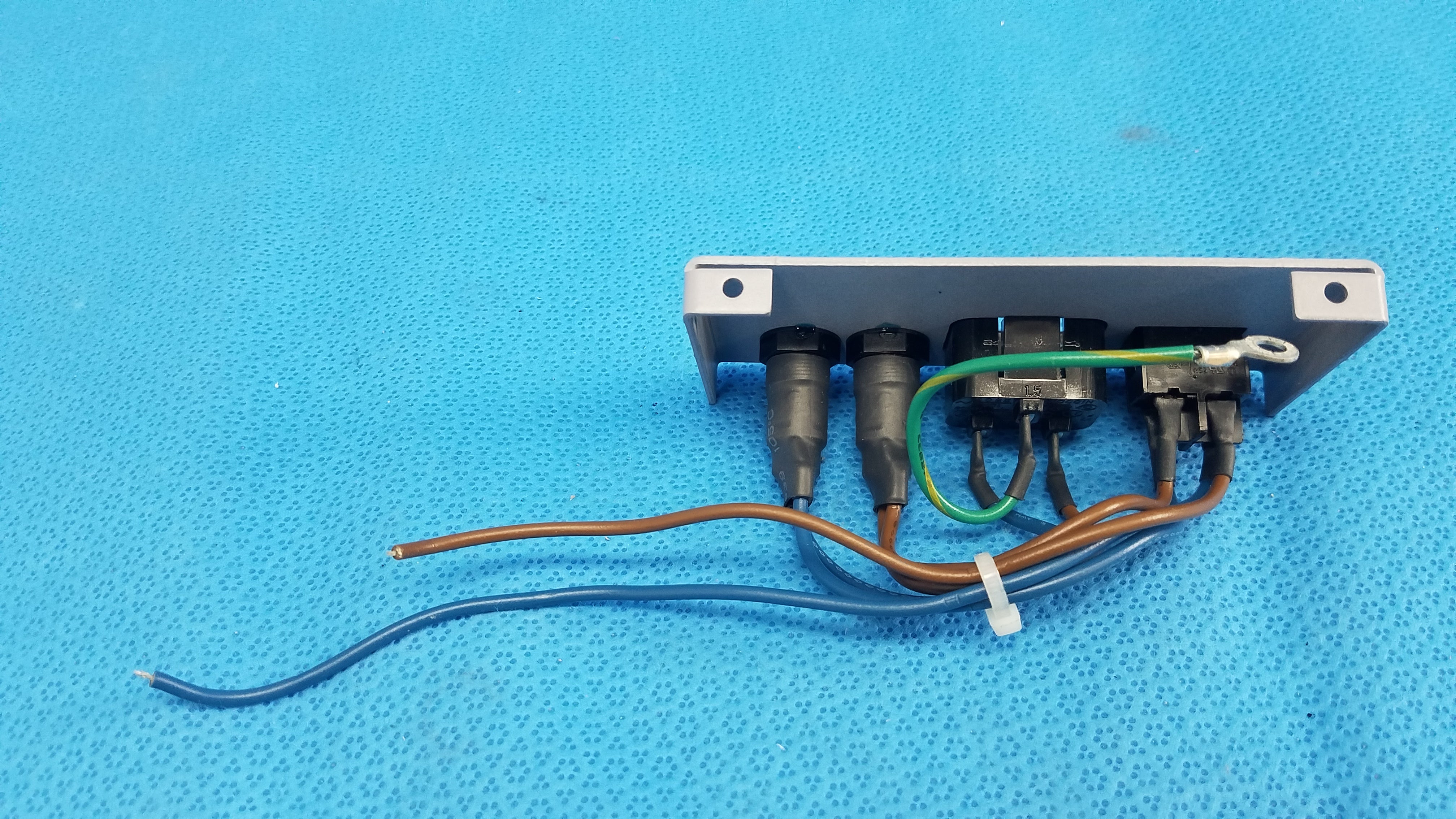 Load image into Gallery viewer, AC Power Input Entry Module Plate Assembly With Switch &amp; Fuse Holder For Topcon TRC-NW6S Retinal Camera