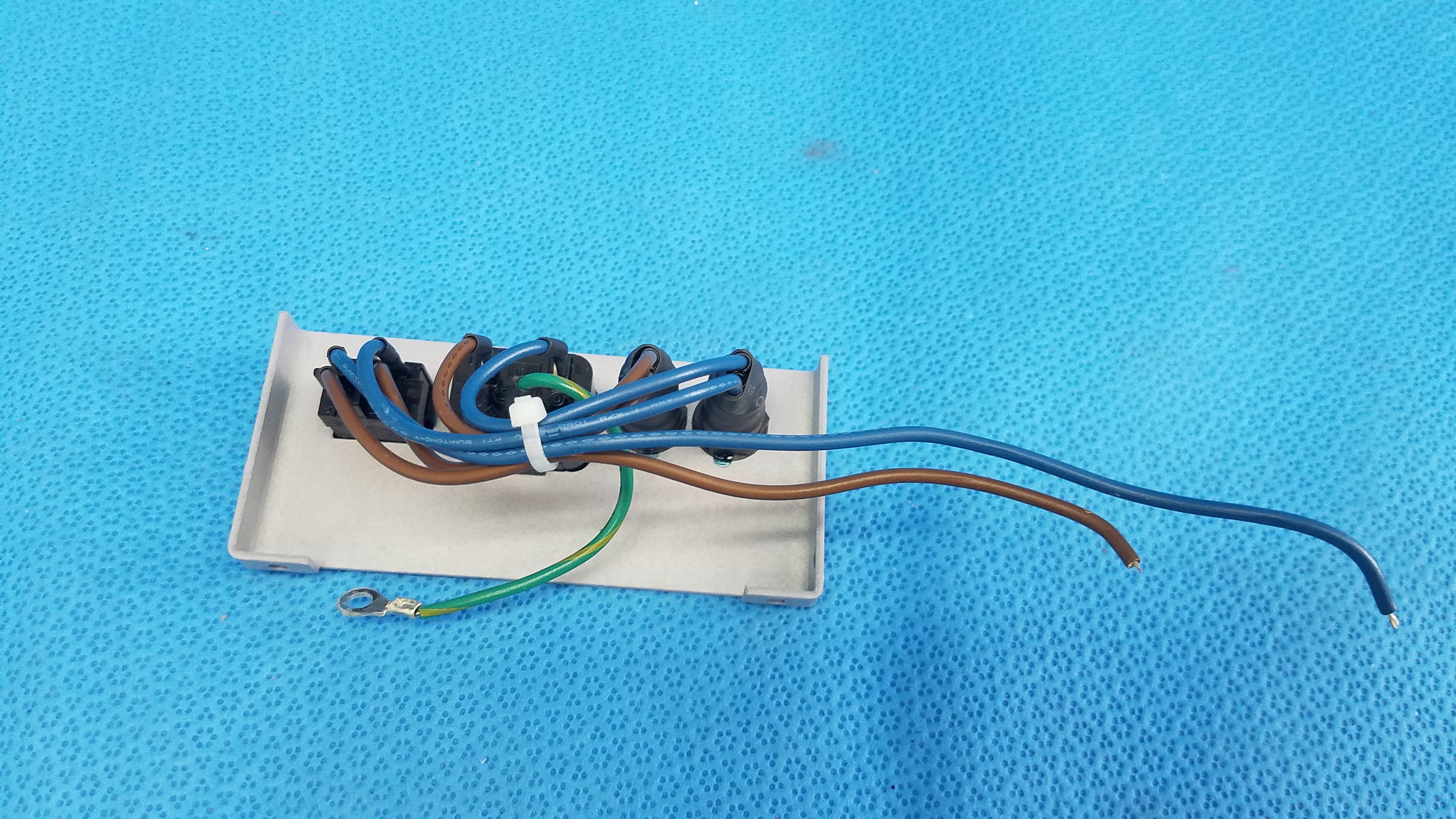 Load image into Gallery viewer, AC Power Input Entry Module Plate Assembly With Switch &amp; Fuse Holder For Topcon TRC-NW6S Retinal Camera