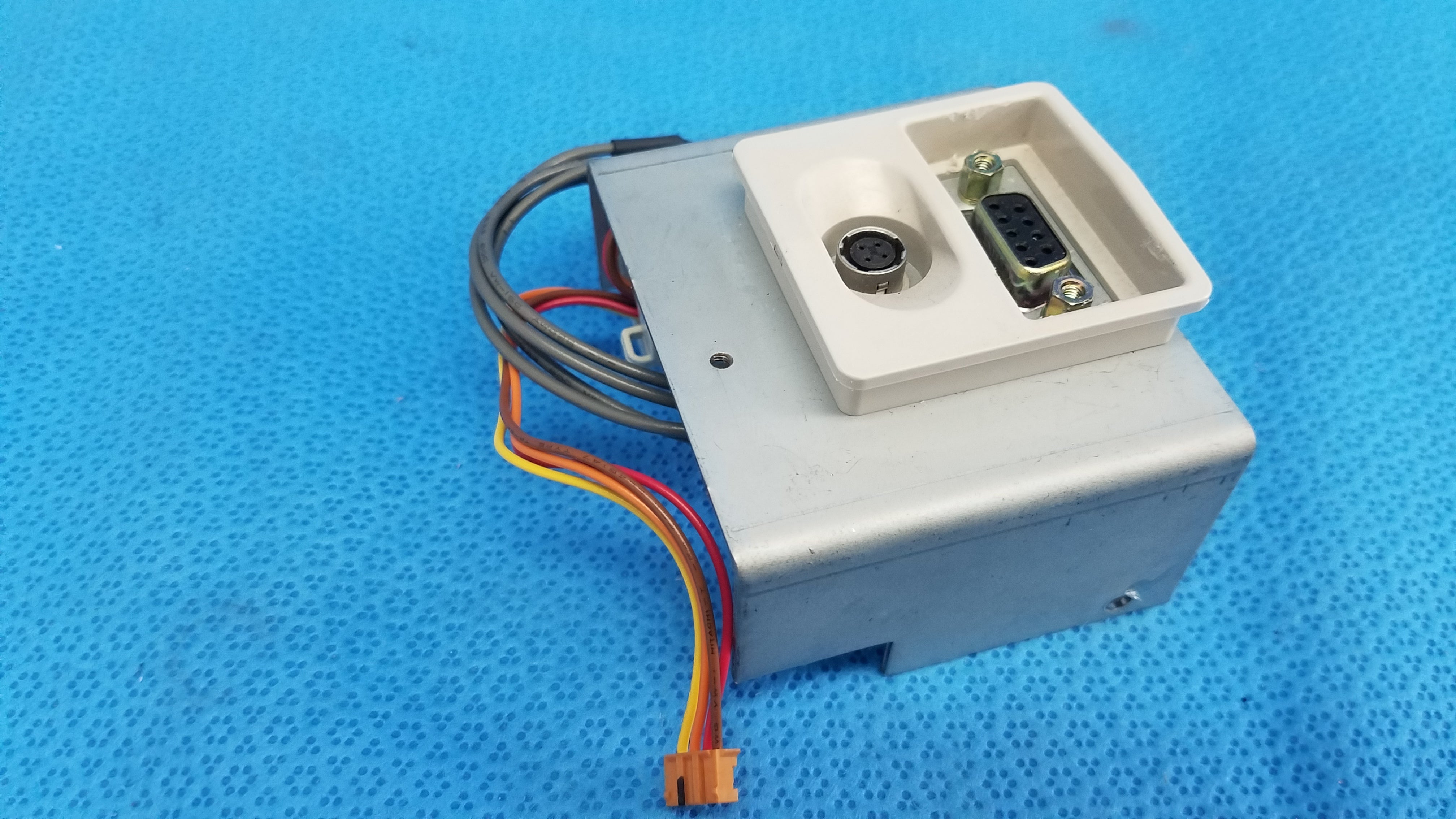 Load image into Gallery viewer, I/O Data Port Interface Panel Chassis Assembly With DB9 &amp; Mini-DIN Connectors For Topcon TRC-NW6S Retinal Camera