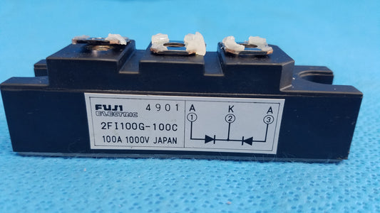 Fuji Electric 2FI100G-100C Power Diode Module 100A 1000V Dual Diode Block