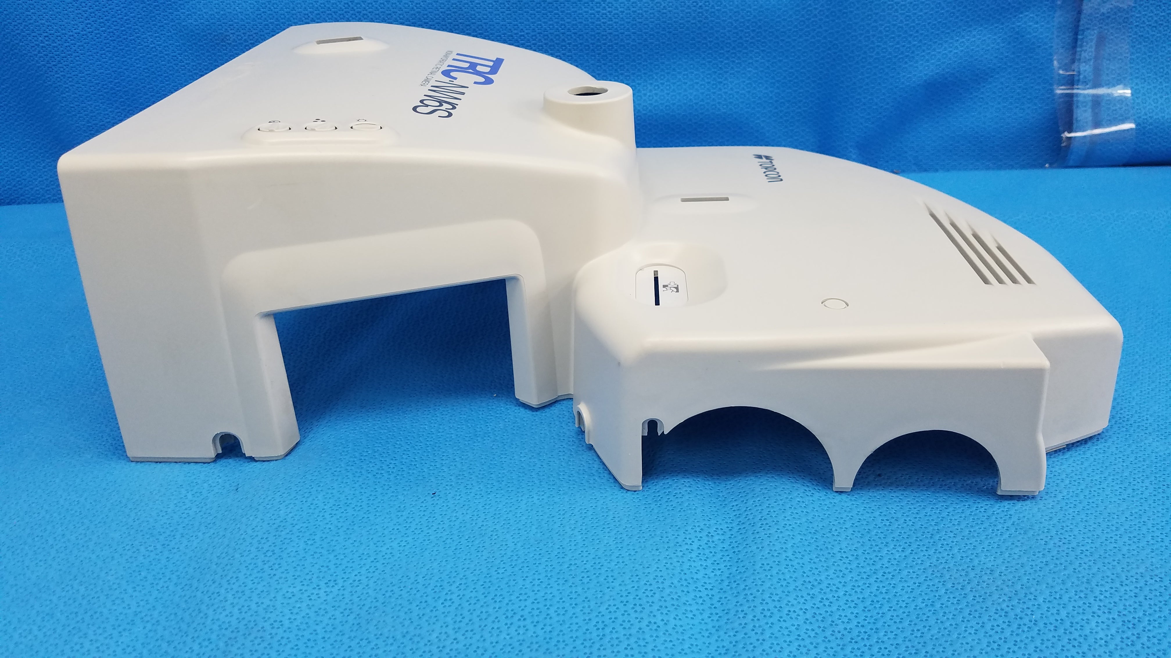 Load image into Gallery viewer, Topcon TRC-NW6S Non-Mydriatic Retinal Camera Side Housing Body Shroud Plastic Cover Panel