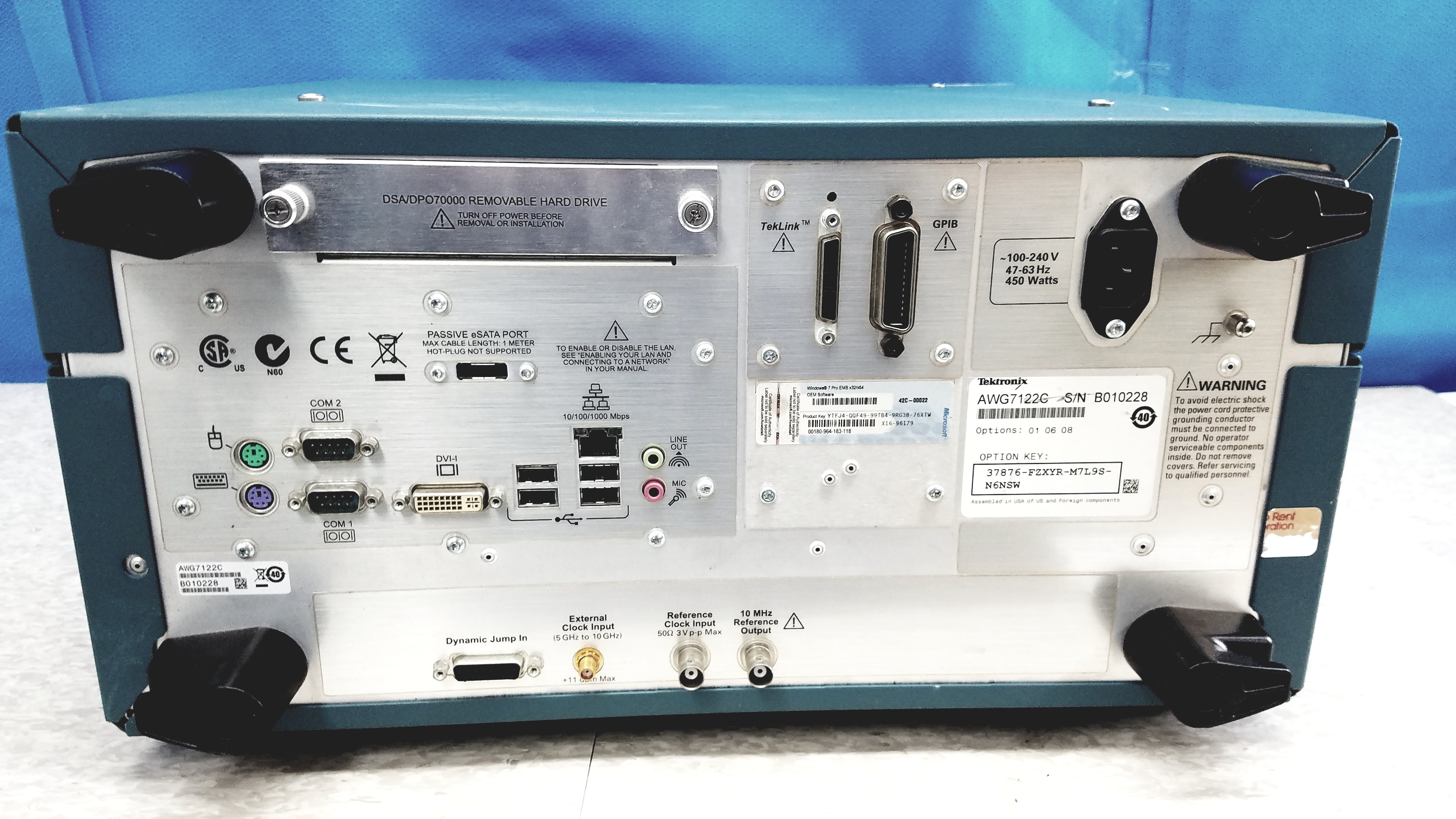Load image into Gallery viewer, Tektronix AWG7122C Arbitrary Waveform Generator 24 GS/s