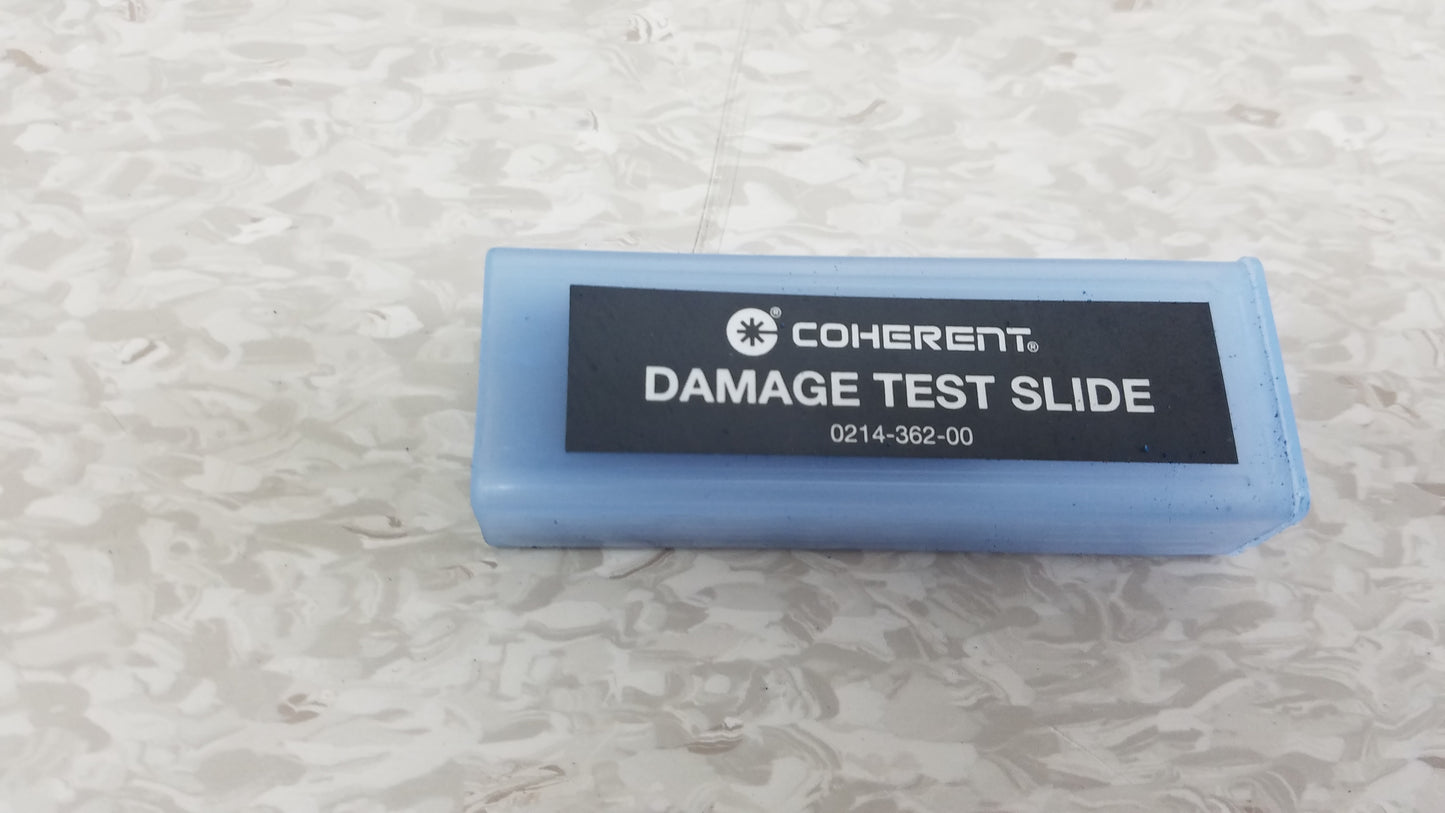 Coherent LabMaster+ Laser Power Meter P/N 0302-190-00  With 2 Sensor Heads & Damage Test Slide