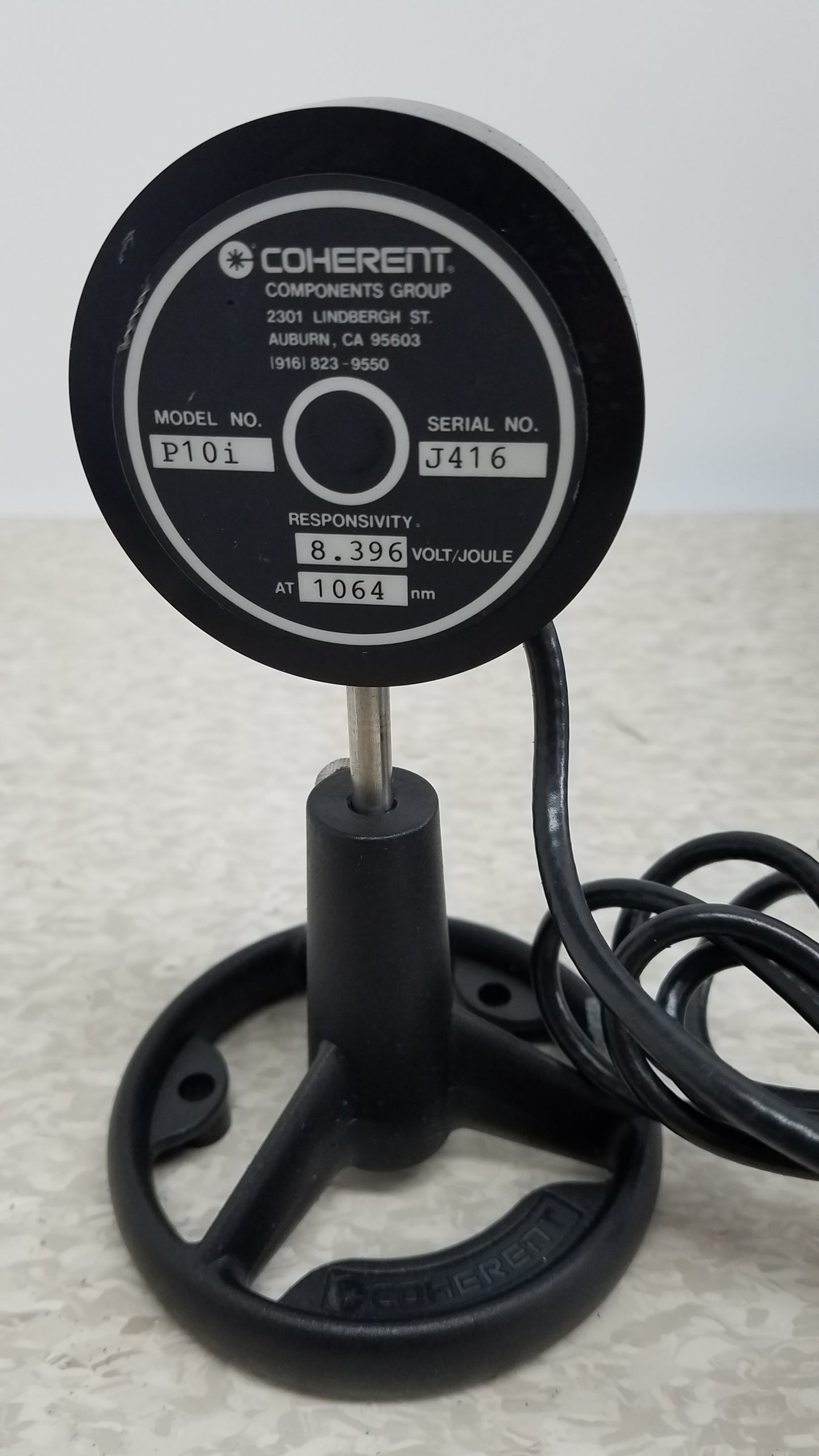 Coherent LabMaster+ Laser Power Meter P/N 0302-190-00  With 2 Sensor Heads & Damage Test Slide