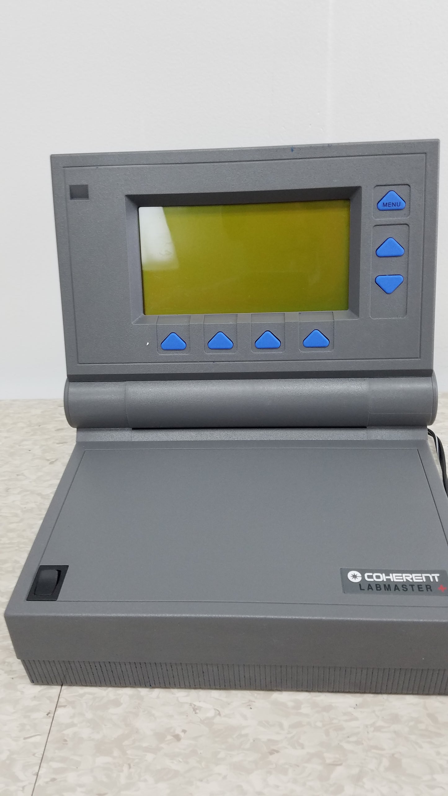 Coherent LabMaster+ Laser Power Meter P/N 0302-190-00  With 2 Sensor Heads & Damage Test Slide