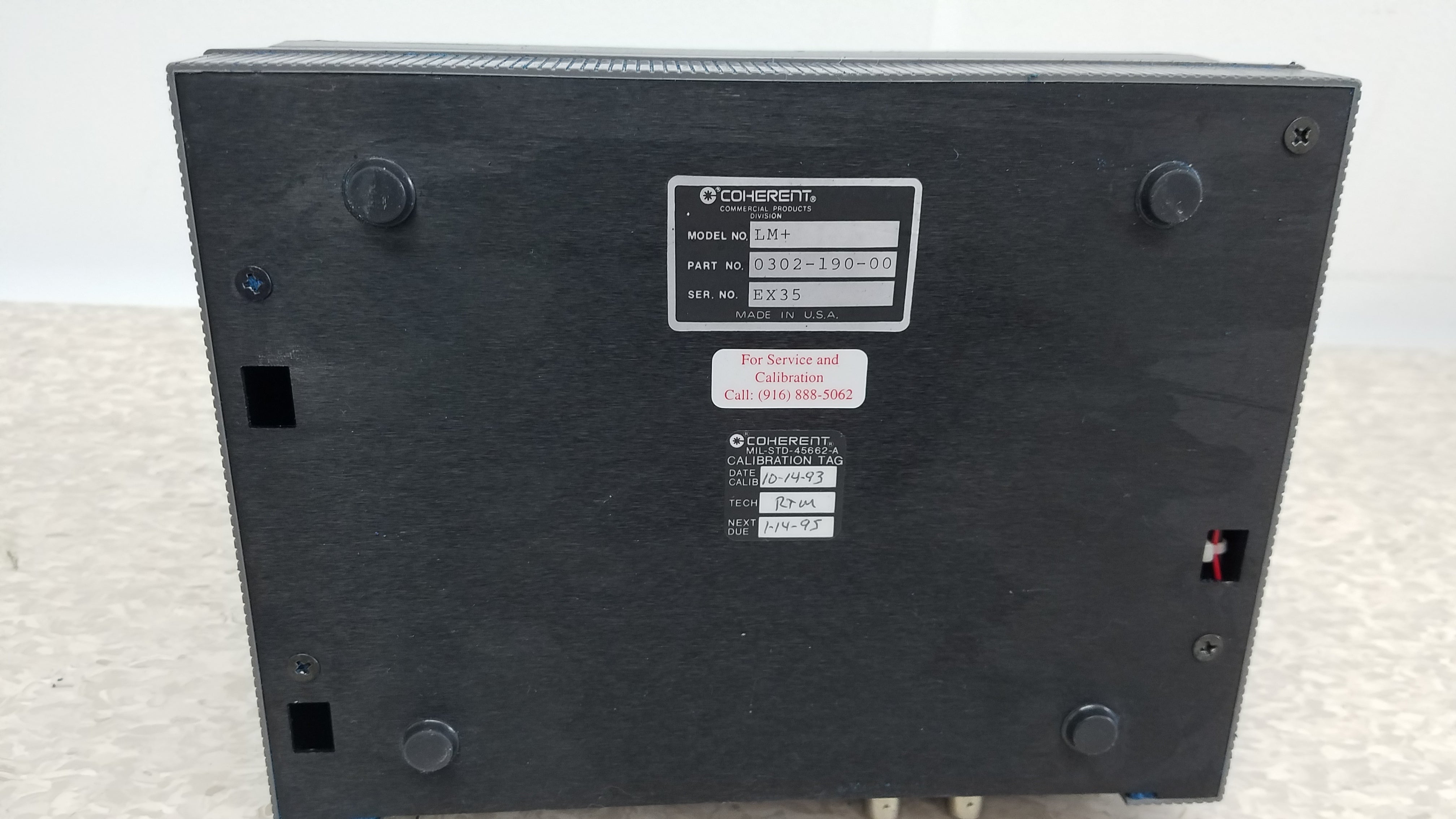 Load image into Gallery viewer, Coherent LabMaster+ Laser Power Meter P/N 0302-190-00  With 2 Sensor Heads &amp; Damage Test Slide