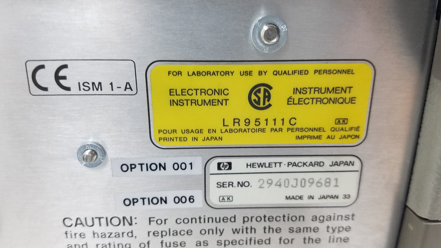 HP Hewlett Packard 4284A Precision LCR Meter 20Hz-1MHz