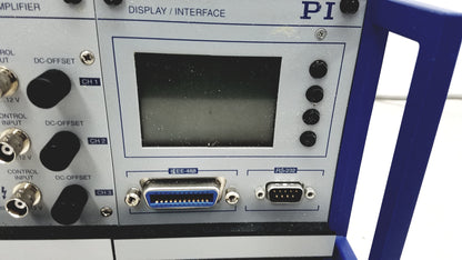 Physik Instrumente E-501 3 Channel Servo Controller LVPZT Amplifier System With Digital Operation Module