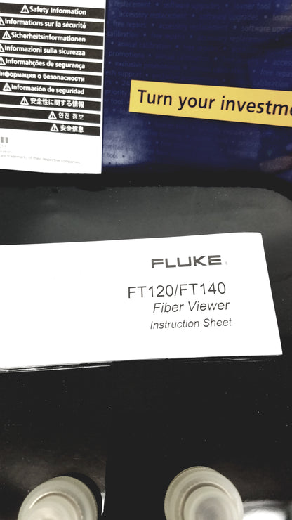 Fluke Networks FTK1300 Simplifiber Pro Fiber Optic Optical Test Kit