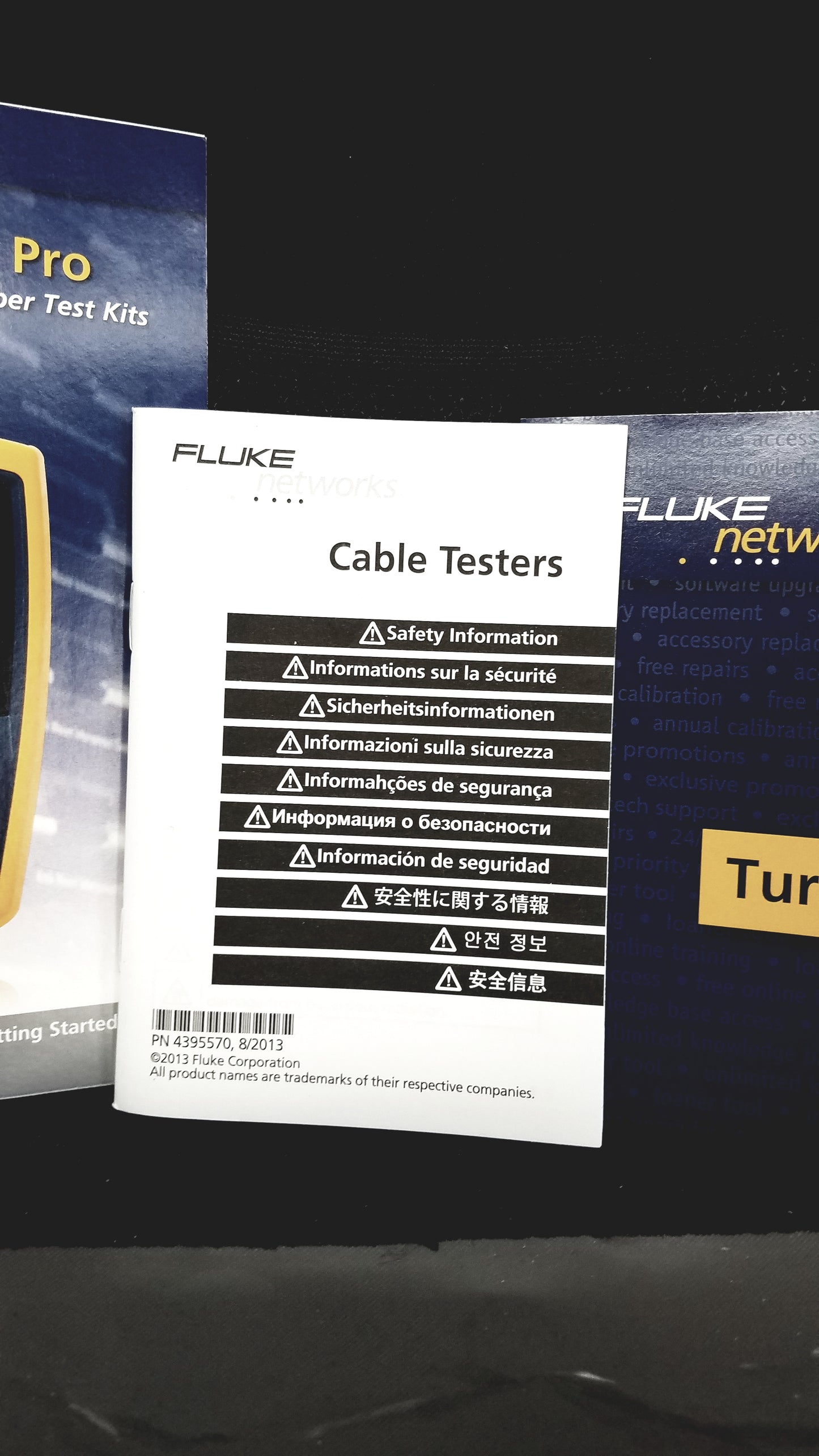 Fluke Networks FTK1300 Simplifiber Pro Fiber Optic Optical Test Kit