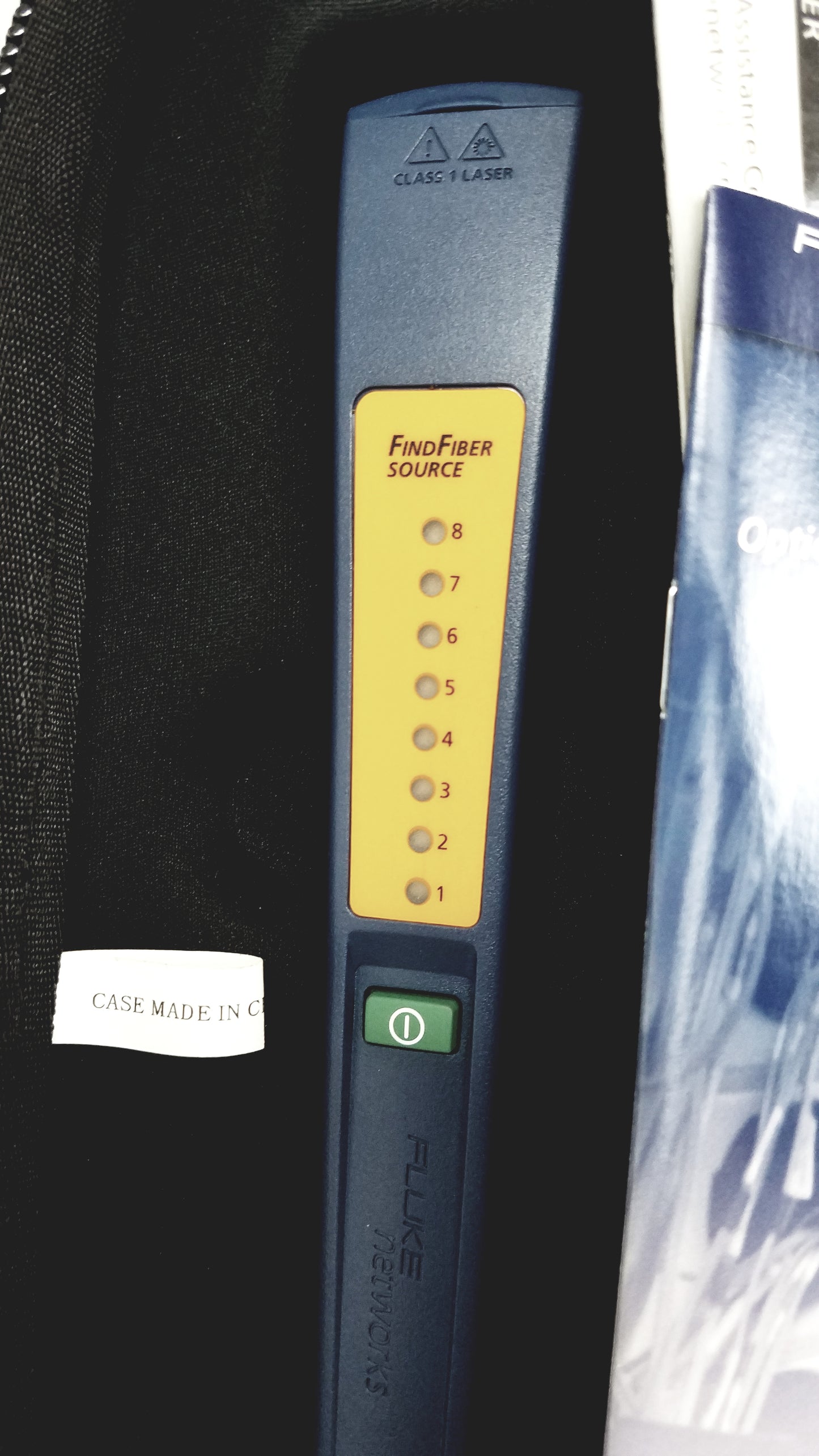 Fluke Networks FTK1300 Simplifiber Pro Fiber Optic Optical Test Kit