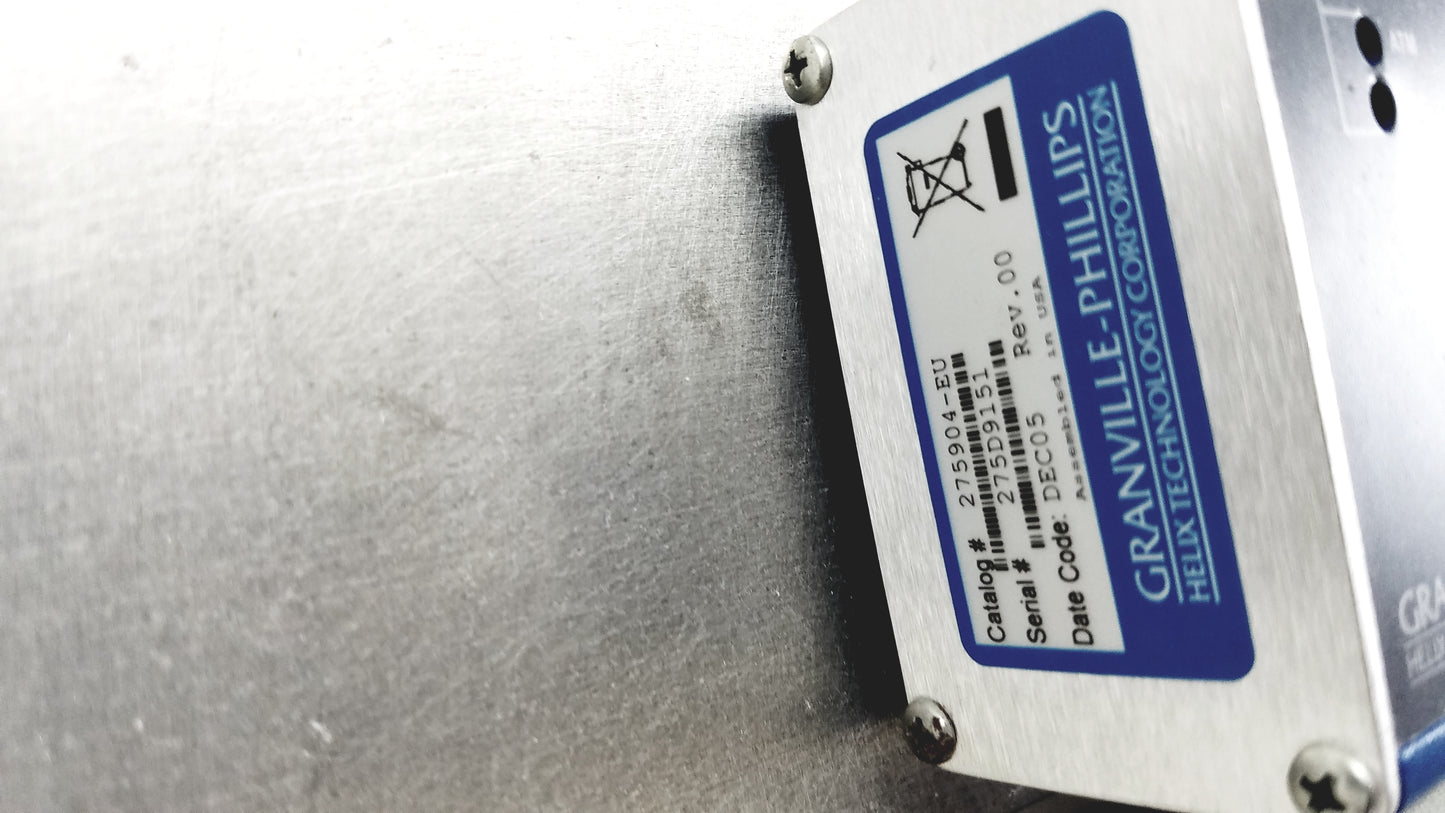 MMR Technologies Vacuum Control Manifold System With Granville-Phillips 275 Mini-Convectron Gauge