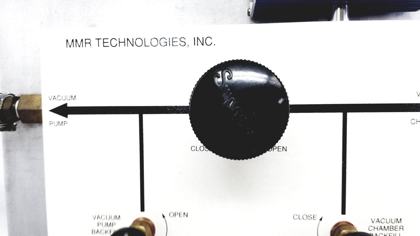 MMR Technologies Vacuum Control Manifold System With Granville-Phillips 275 Mini-Convectron Gauge