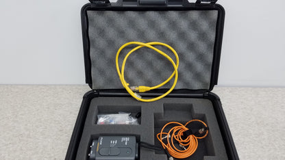 Fluke Networks FOS 850/1300 Fiber Optic Source With Cables & Case