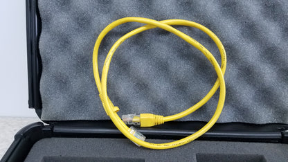 Fluke Networks FOS 850/1300 Fiber Optic Source With Cables & Case