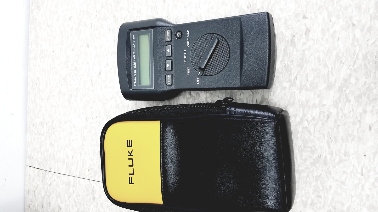 Fluke Networks 620 LAN CableMeter With Case & Accessories