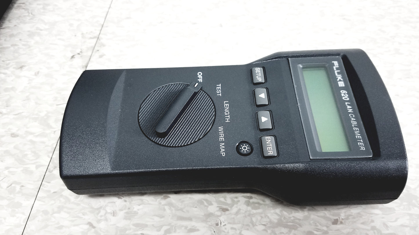 Fluke Networks 620 LAN CableMeter With Case & Accessories