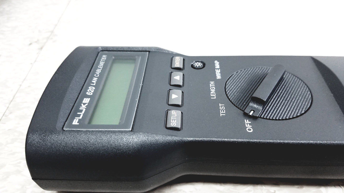 Fluke Networks 620 LAN CableMeter With Case & Accessories