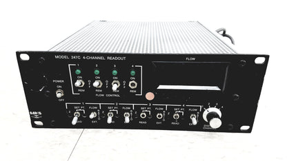MKS Instruments 247C 4-Channel Readout Mass Flow Controller Power Supply