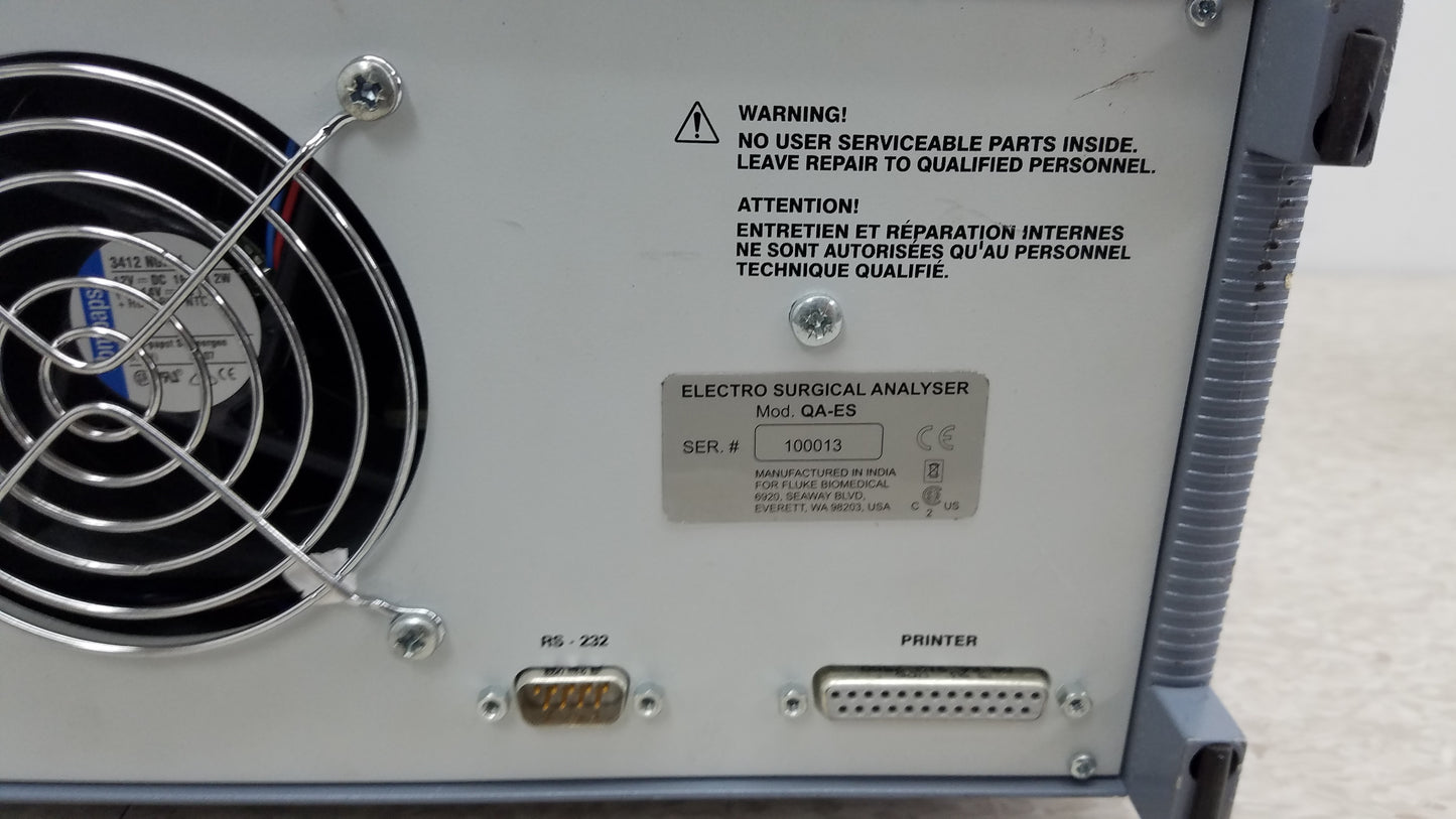 Fluke Biomedical QA-ESII Electrosurgery Analyzer