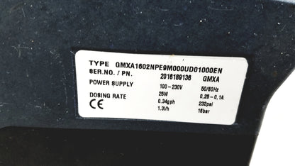 ProMinent Gamma/ X GMXA 1602 Solenoid Diaphragm Metering Pump