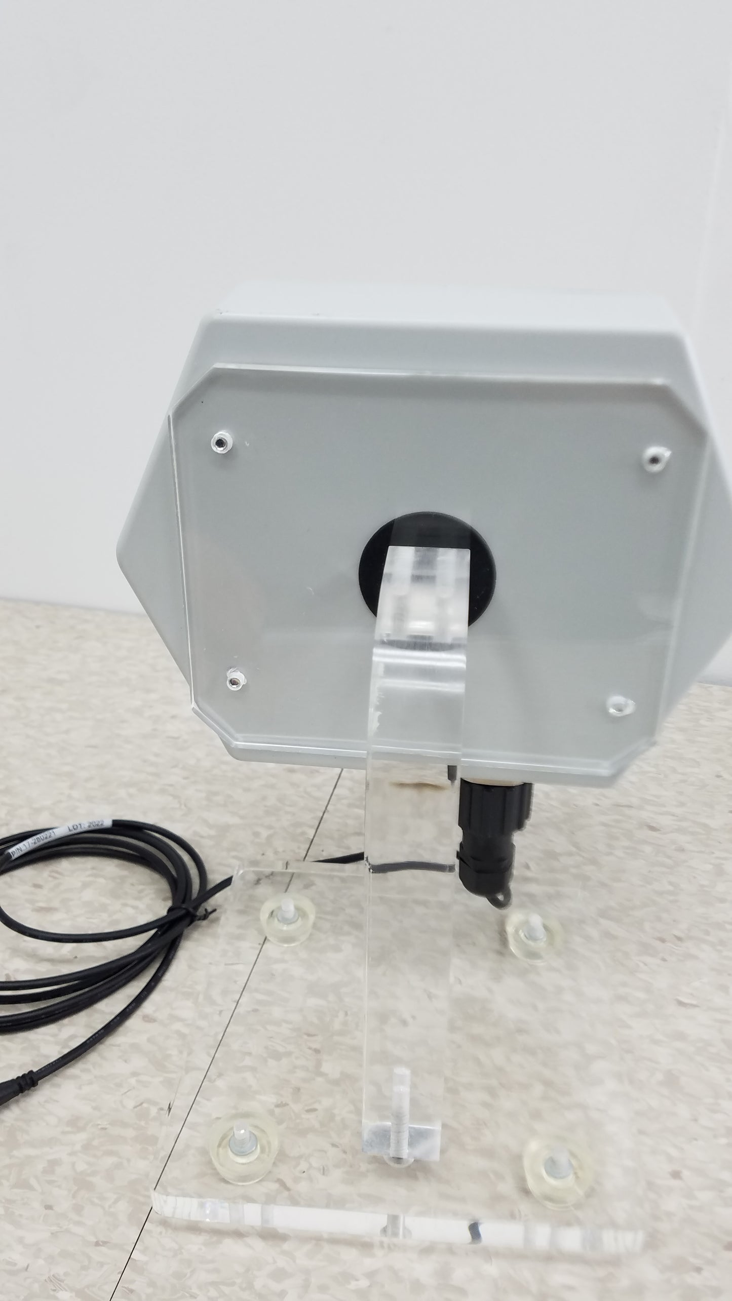 ChemDAQ Steri-Trac 2 Peracetic Acid Monitor With Acrylic Stand & Cable S/N AM-200930-04