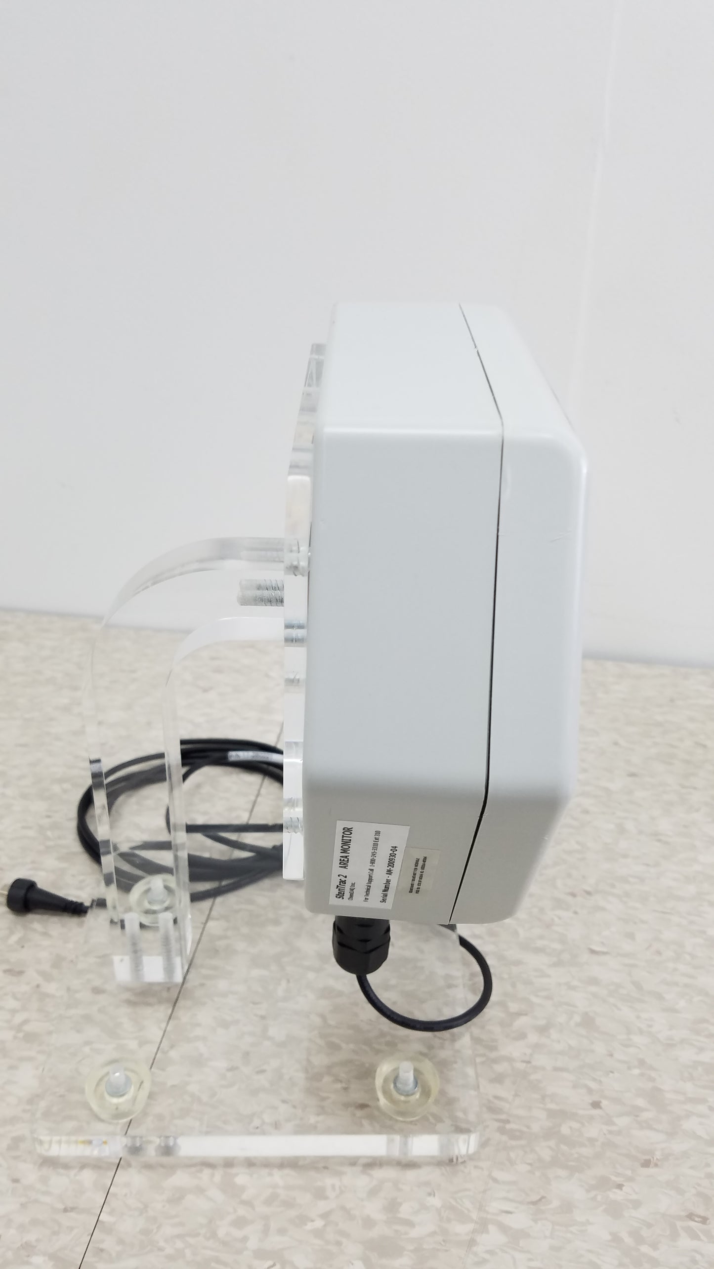 ChemDAQ Steri-Trac 2 Peracetic Acid Monitor With Acrylic Stand & Cable S/N AM-200930-04