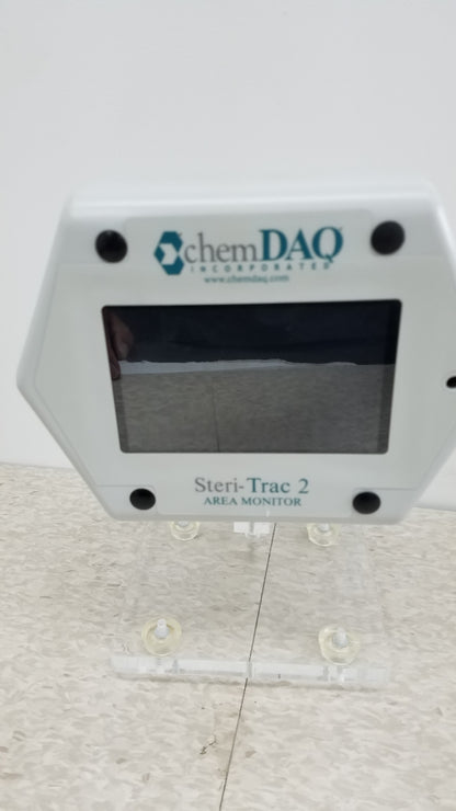 ChemDAQ Steri-Trac 2 Fixed Gas Monitor System Safety Detection Unit