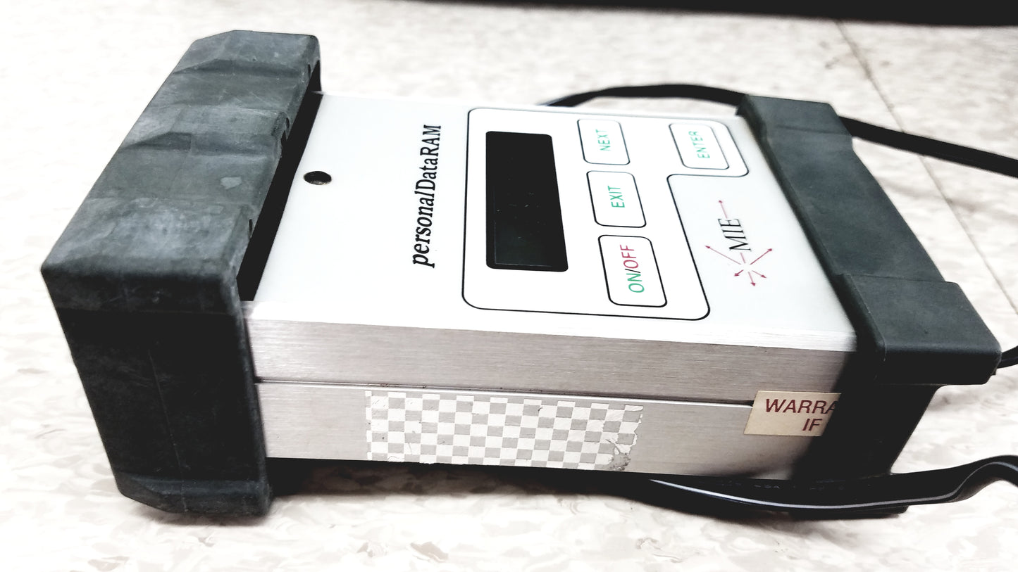 MIE Personal Data Ram PDR-1000 AN Aerosol Monitor With Accessories and Bag